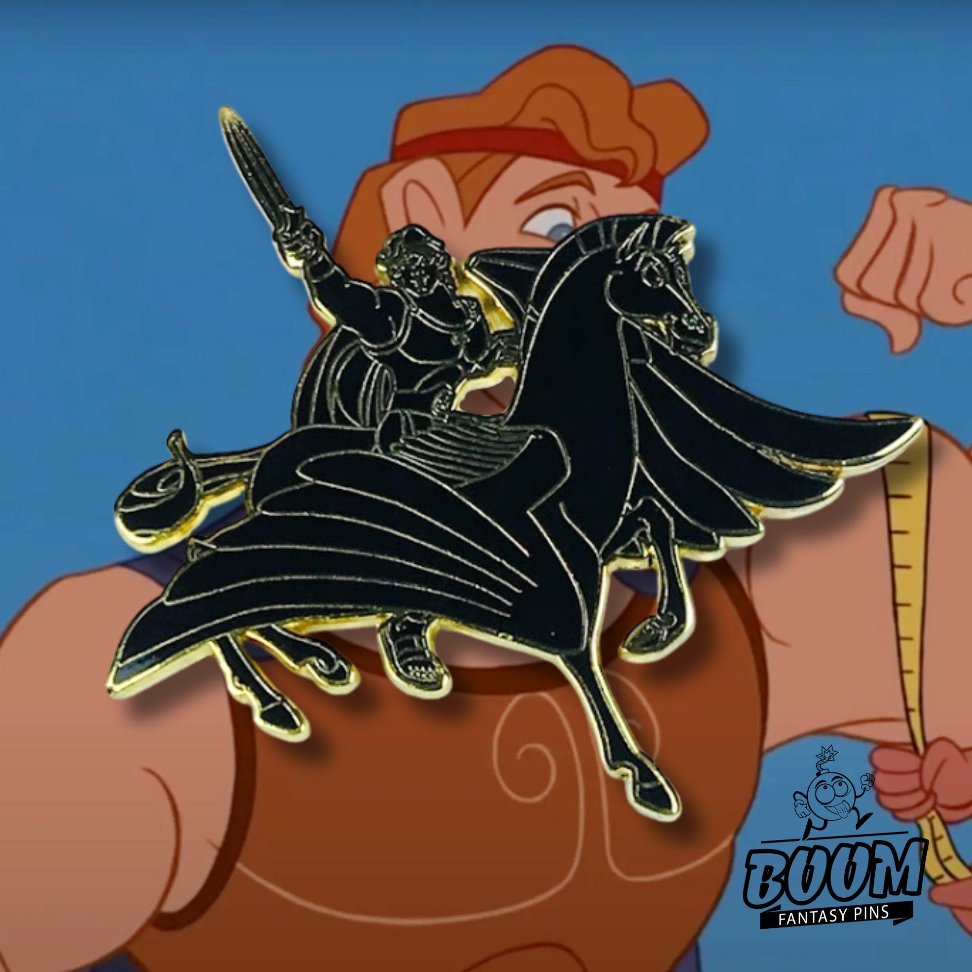 Pin – Hércules y Pegaso de Hércules – Disney Fantasy