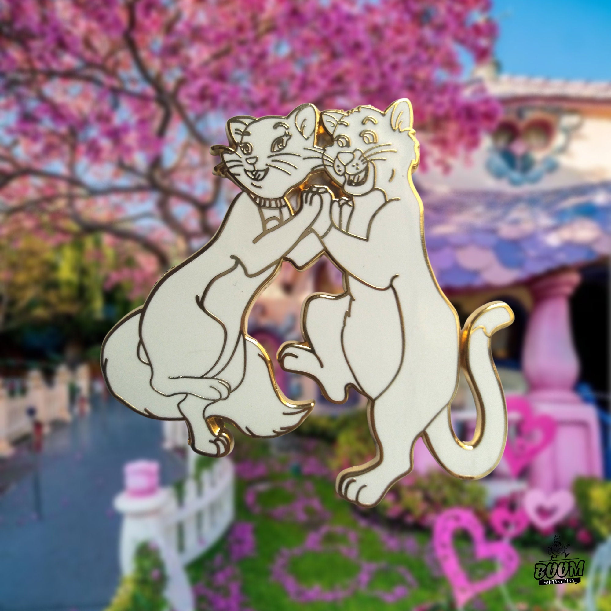 Pin – Duquesa y Thomas O'Malley de Los Aristogatos – Disney Fantasy