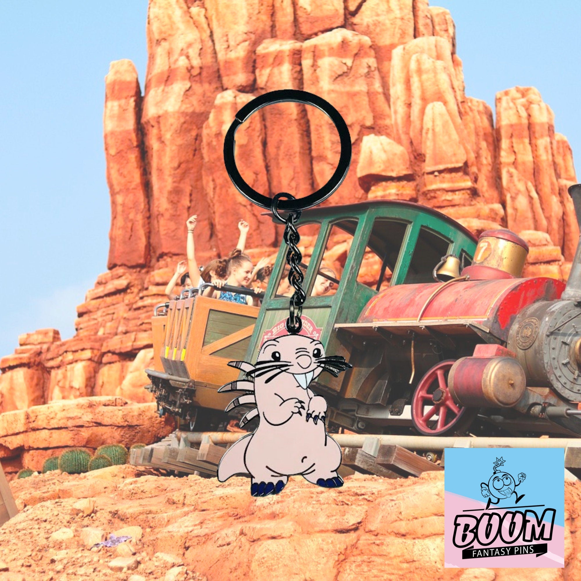 Llavero - Experimento de lanzamiento 607 de Lilo y Stitch - Disney Fantasy