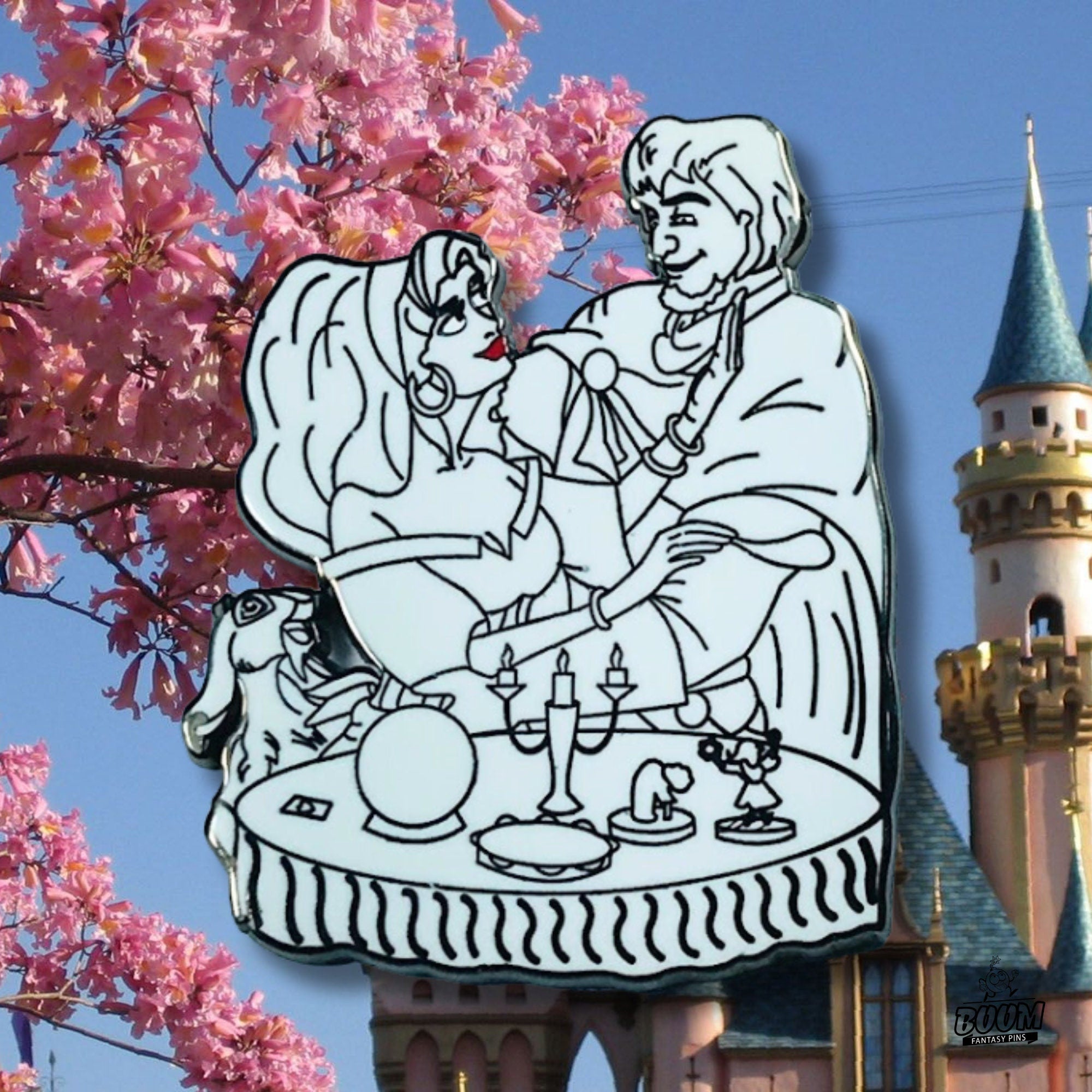 Pin – Esmeralda y el Capitán Febo de El Jorobado de Notre Dame – Disney Fantasy
