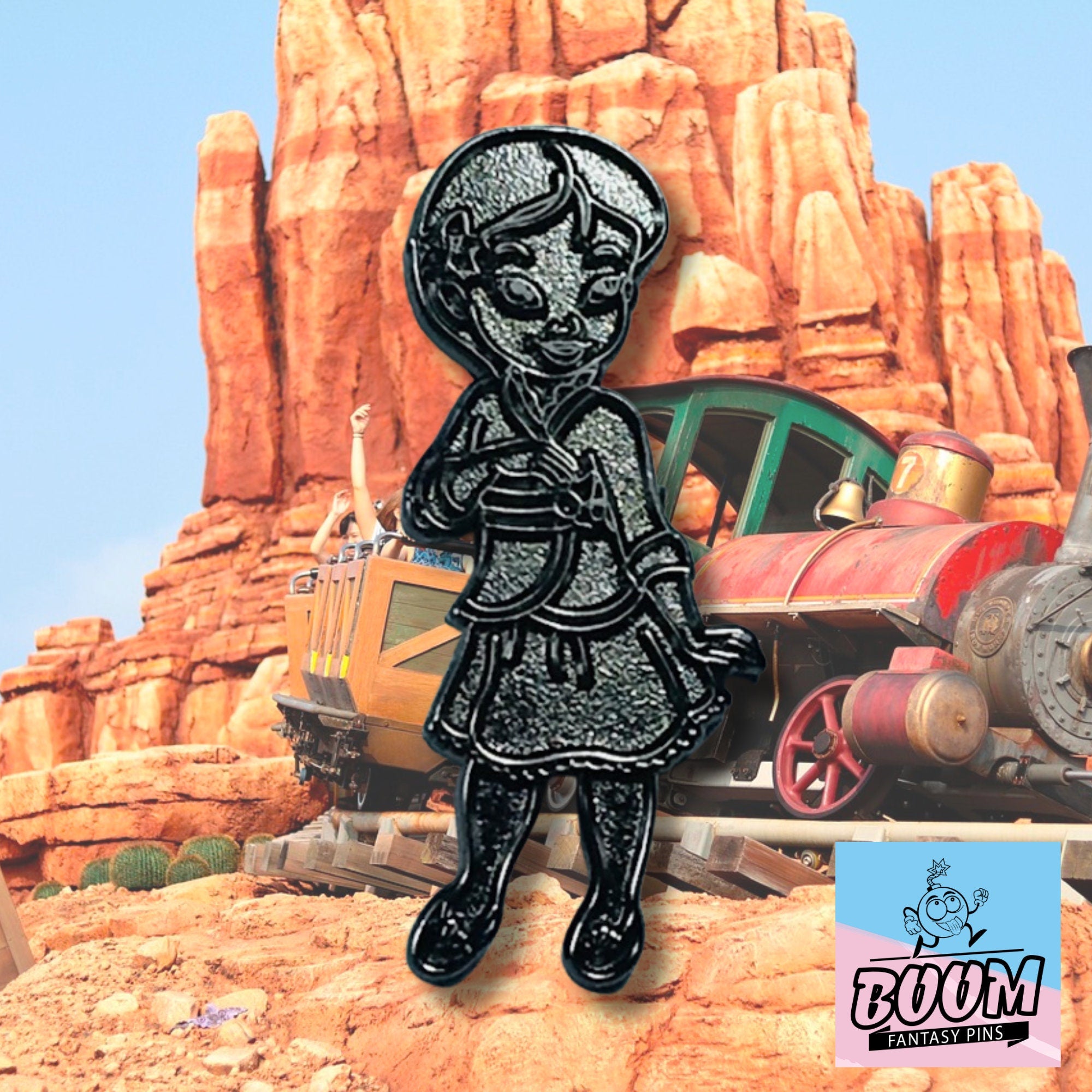 Pin's – Princesse Mulan enfant du film Mulan – Disney Fantasy