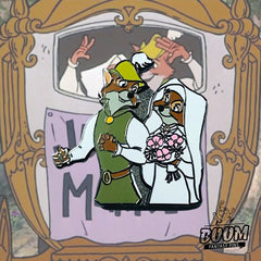 Pin – Maid Marian and Robin Hood from Robin Hood – Disney Fantasy