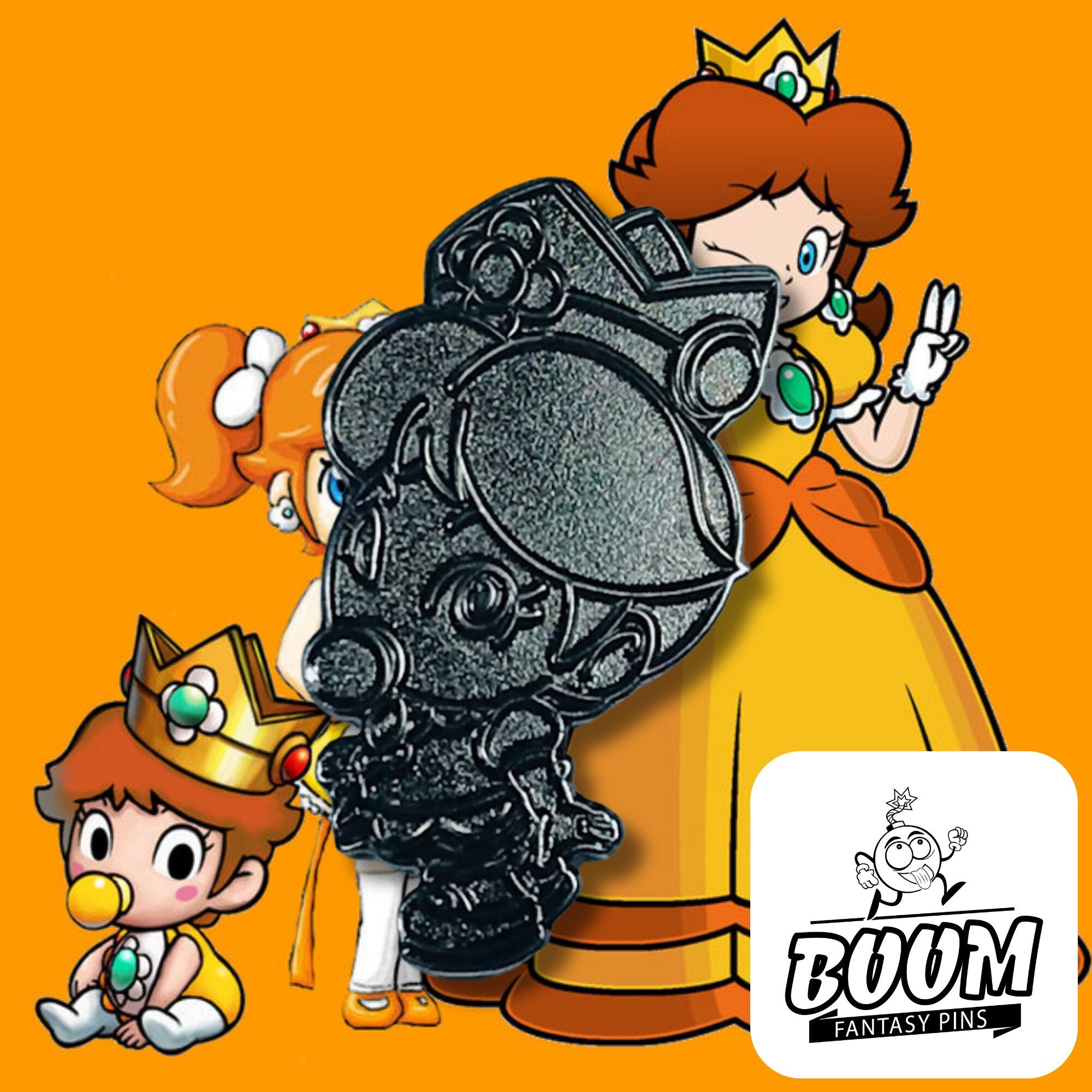 Pin – Princesa Daisy de Super Mario Bros. Versión de prueba – Disney Fantasy