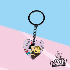 Porte-clés – Pablo et Betty des Pierrafeu – Disney Fantasy