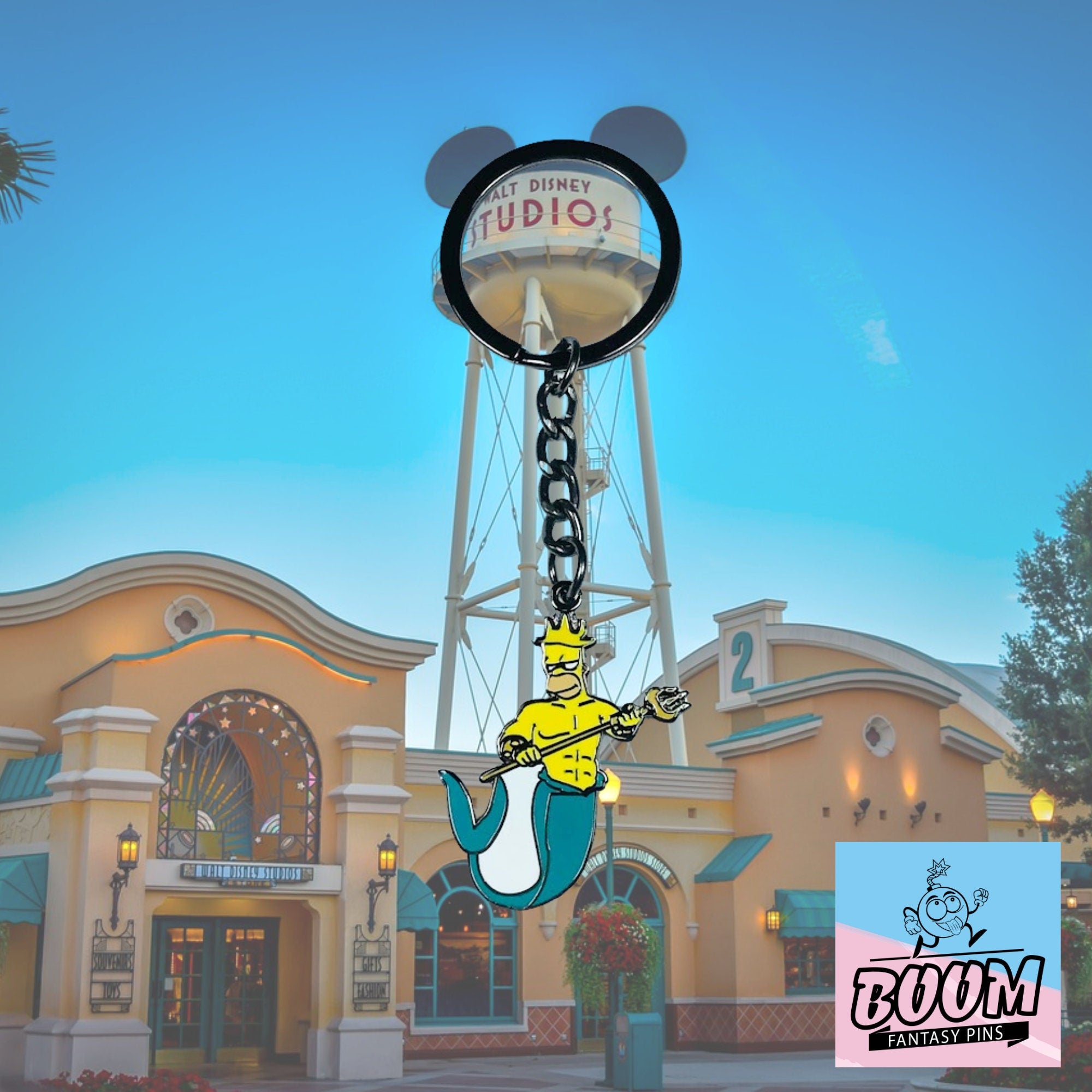 Llavero de Homer Simpson de Los Simpsons – Fantasía única