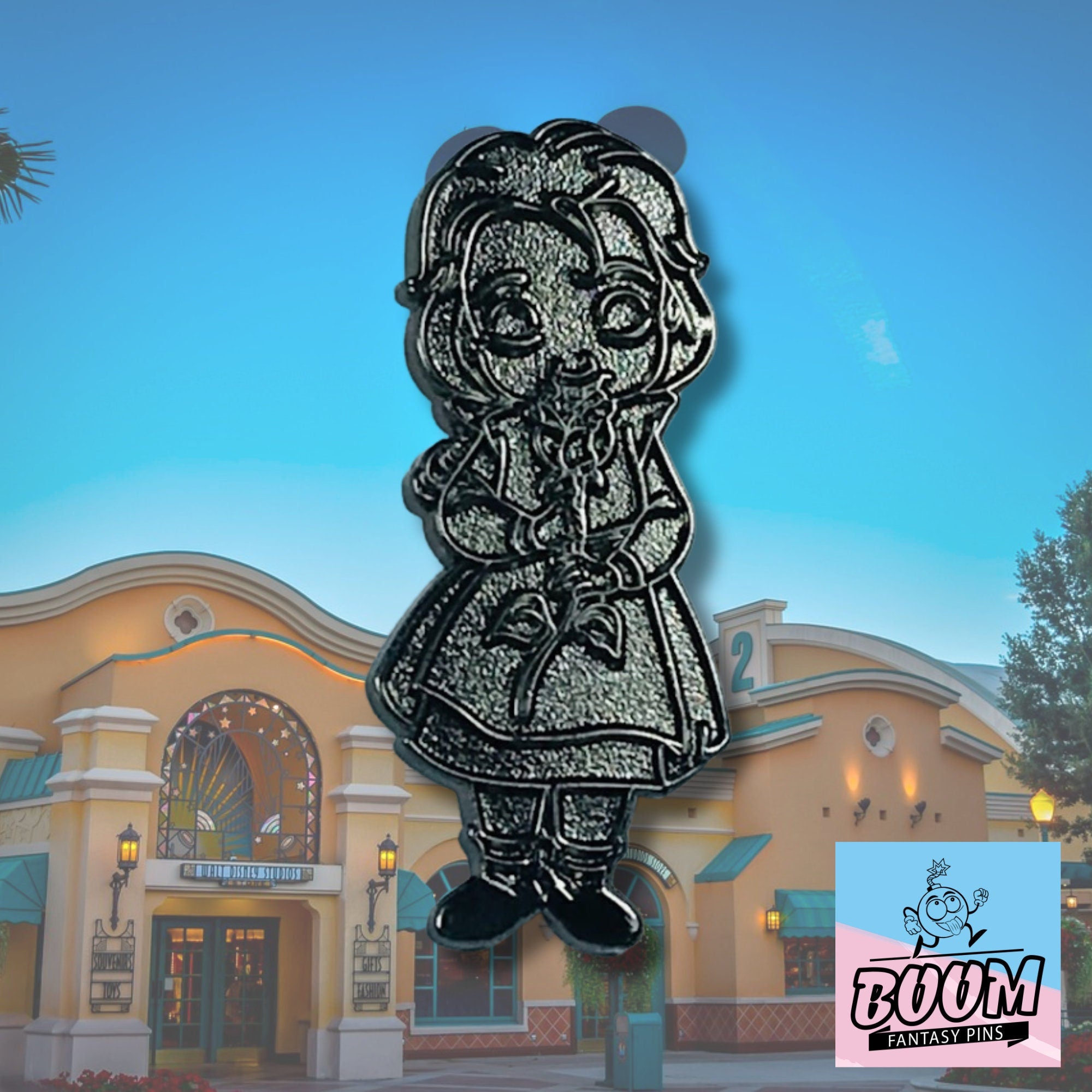 Pin – Bella de niña de La Bella y la Bestia – Disney Fantasy