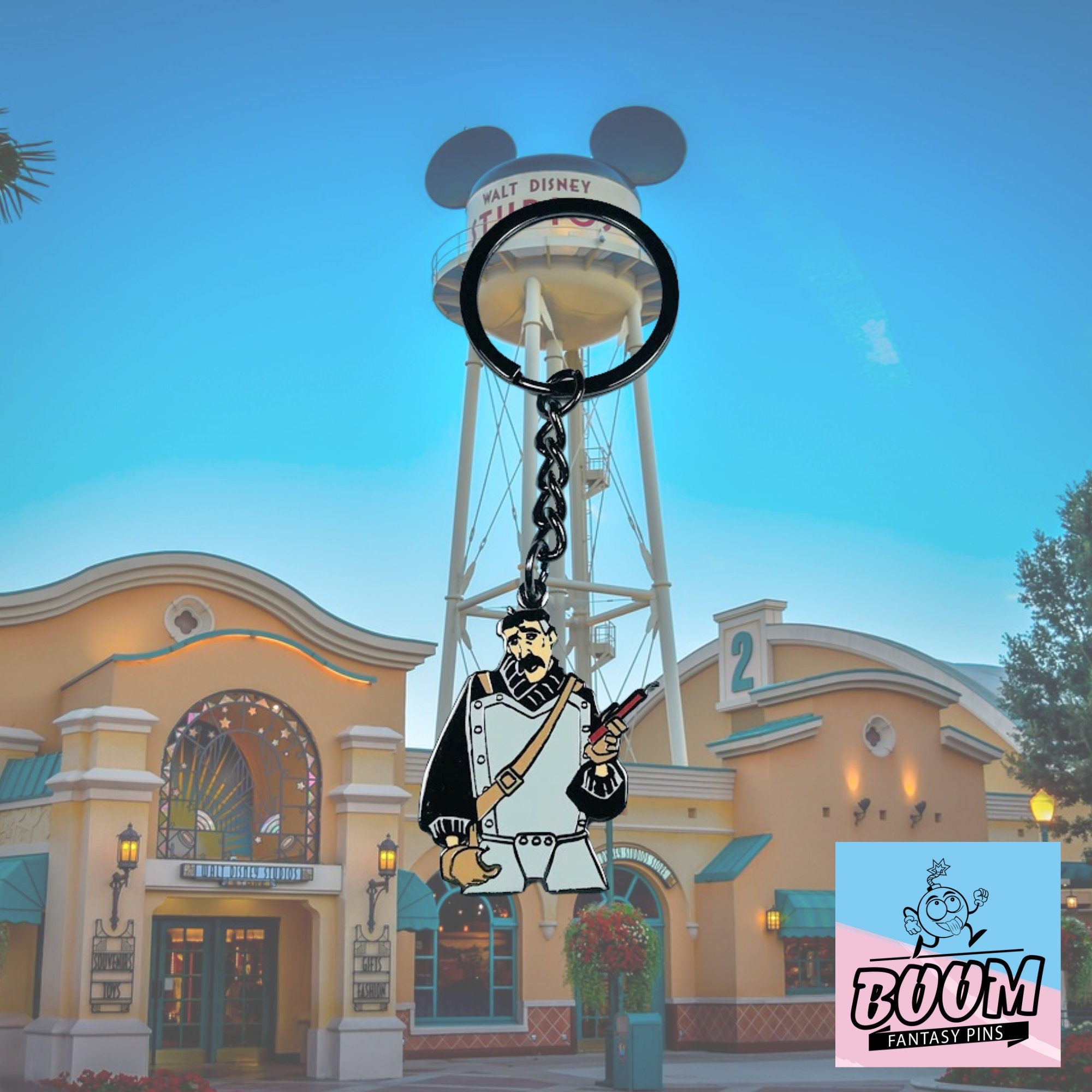 Llavero – Vincenzo Santorini de Atlantis: El Imperio Perdido – Disney Fantasy