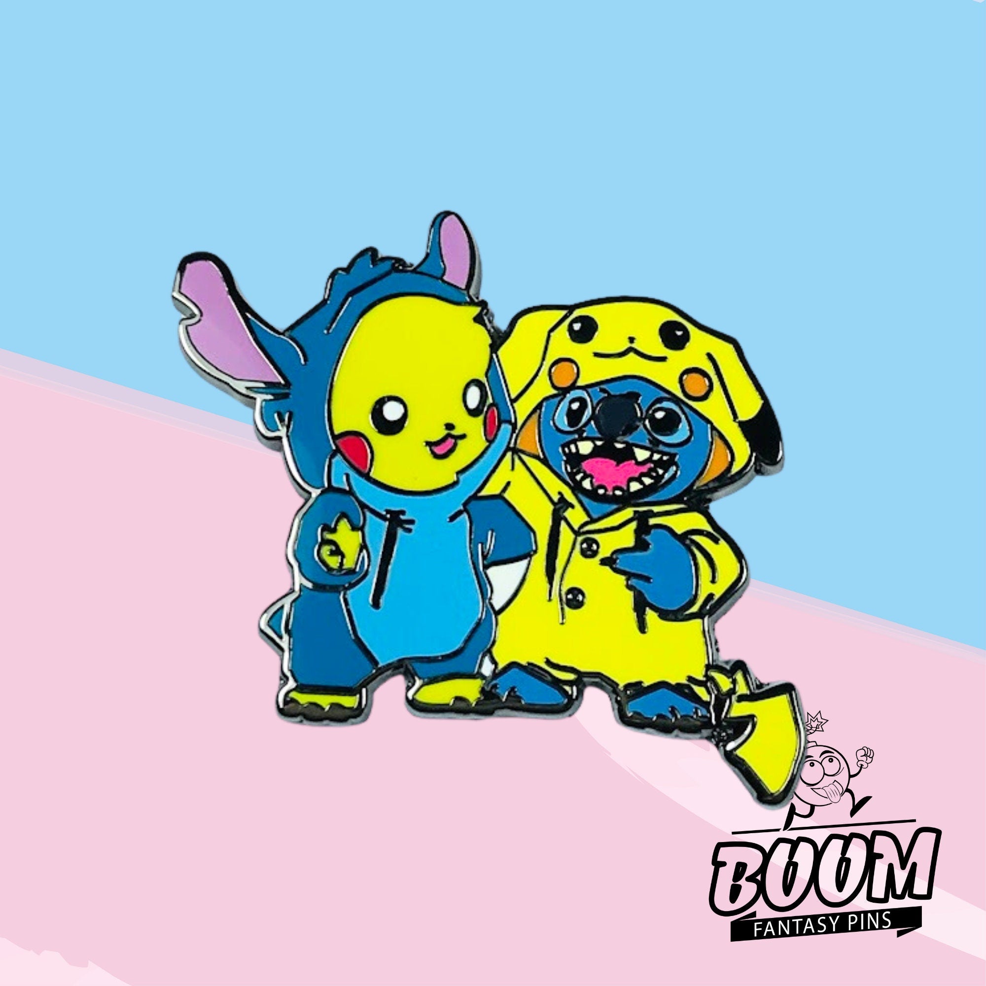 Pin – Stitch y Winnie the Pooh de Lilo y Stitch – Disney Fantasy