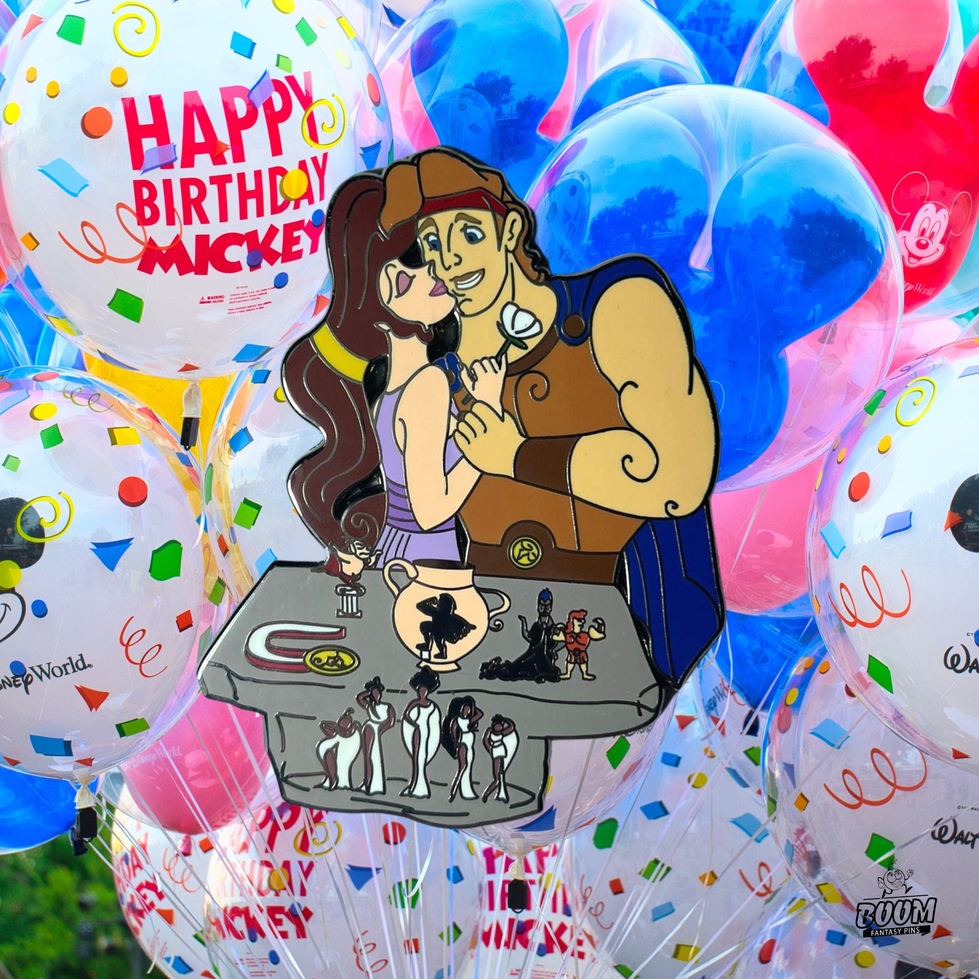 Pin's – Hercule et Mégara du film Hercule – Disney Fantasy