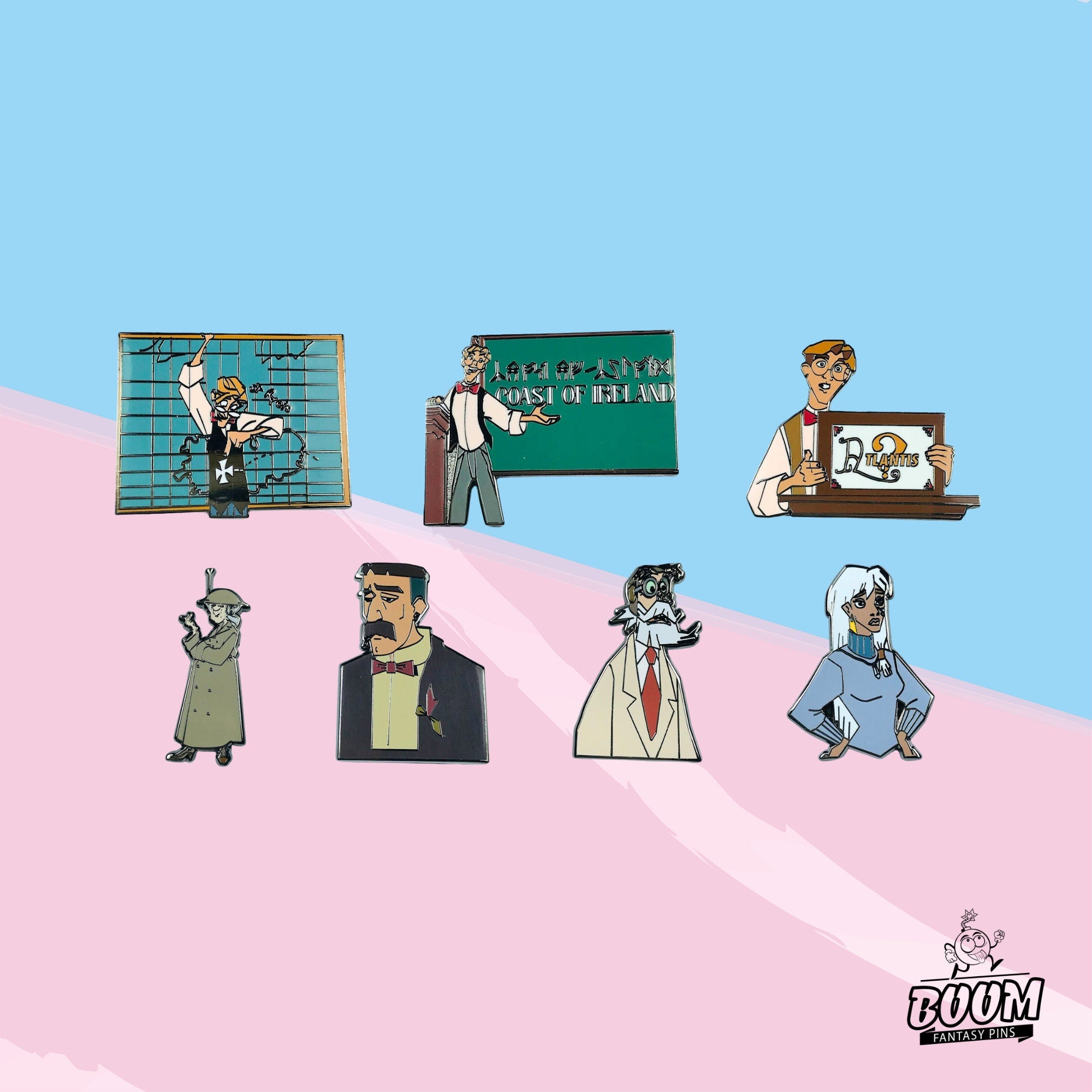 Pin's – Kida d'Atlantide : L'Empire perdu – Disney Fantasy