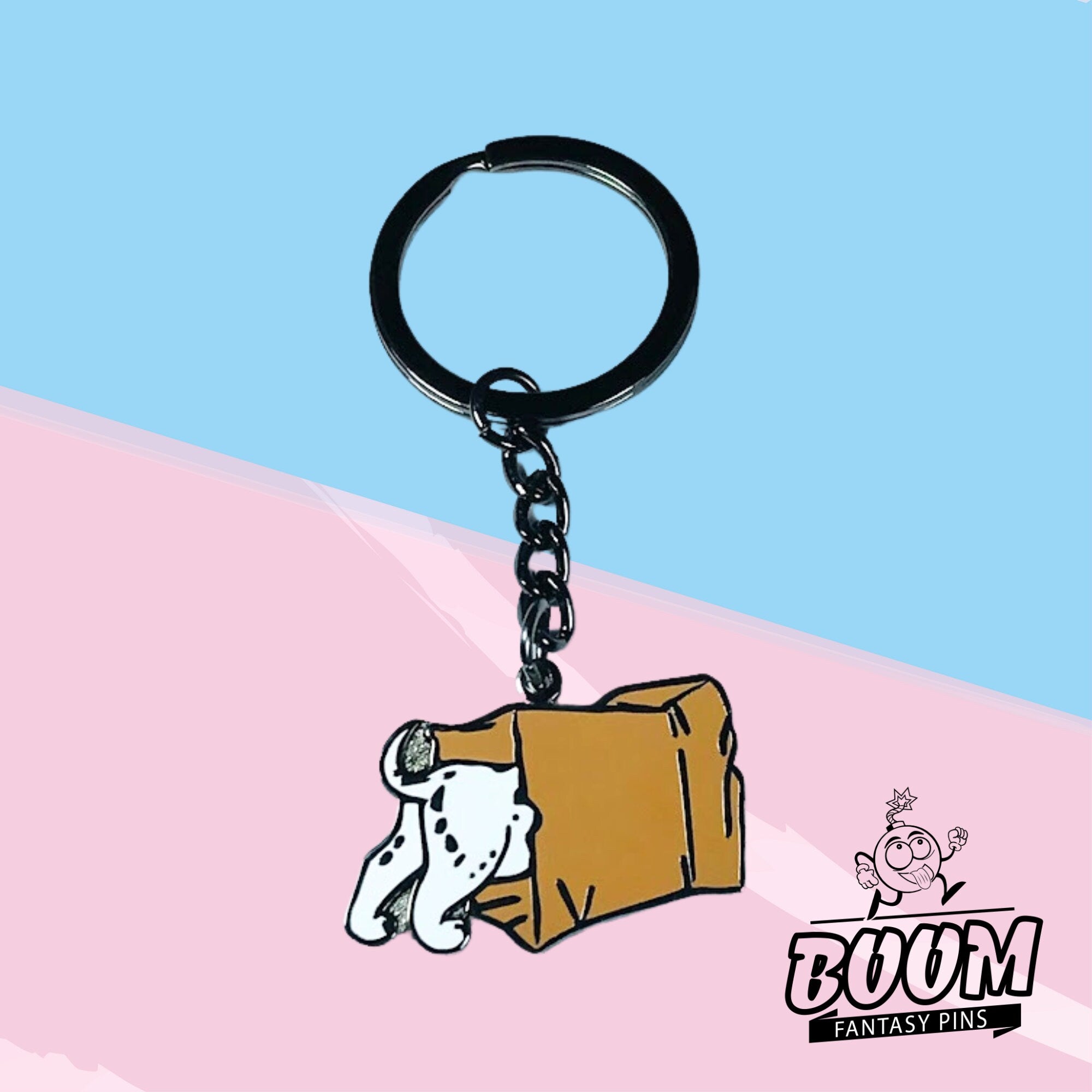 Porte-clés – Les chiots Pongo et Perdita des 101 Dalmatiens – Disney Fantasy