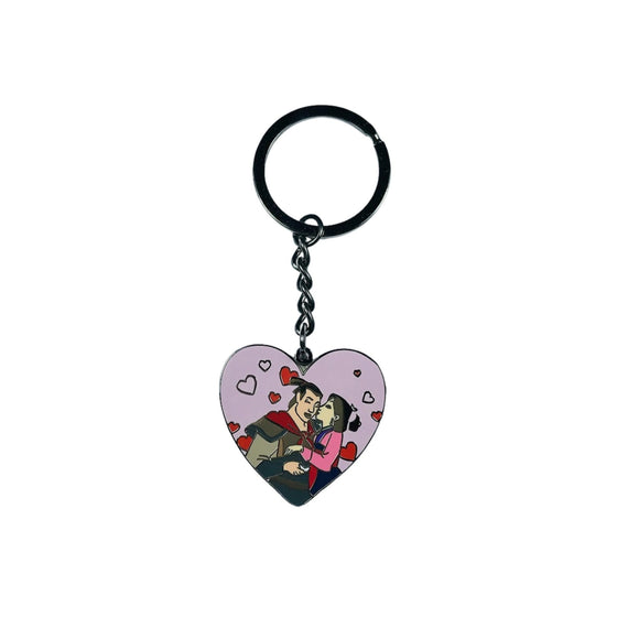 Keychain – Mulan and Li Shang from Mulan – Disney Fantasy