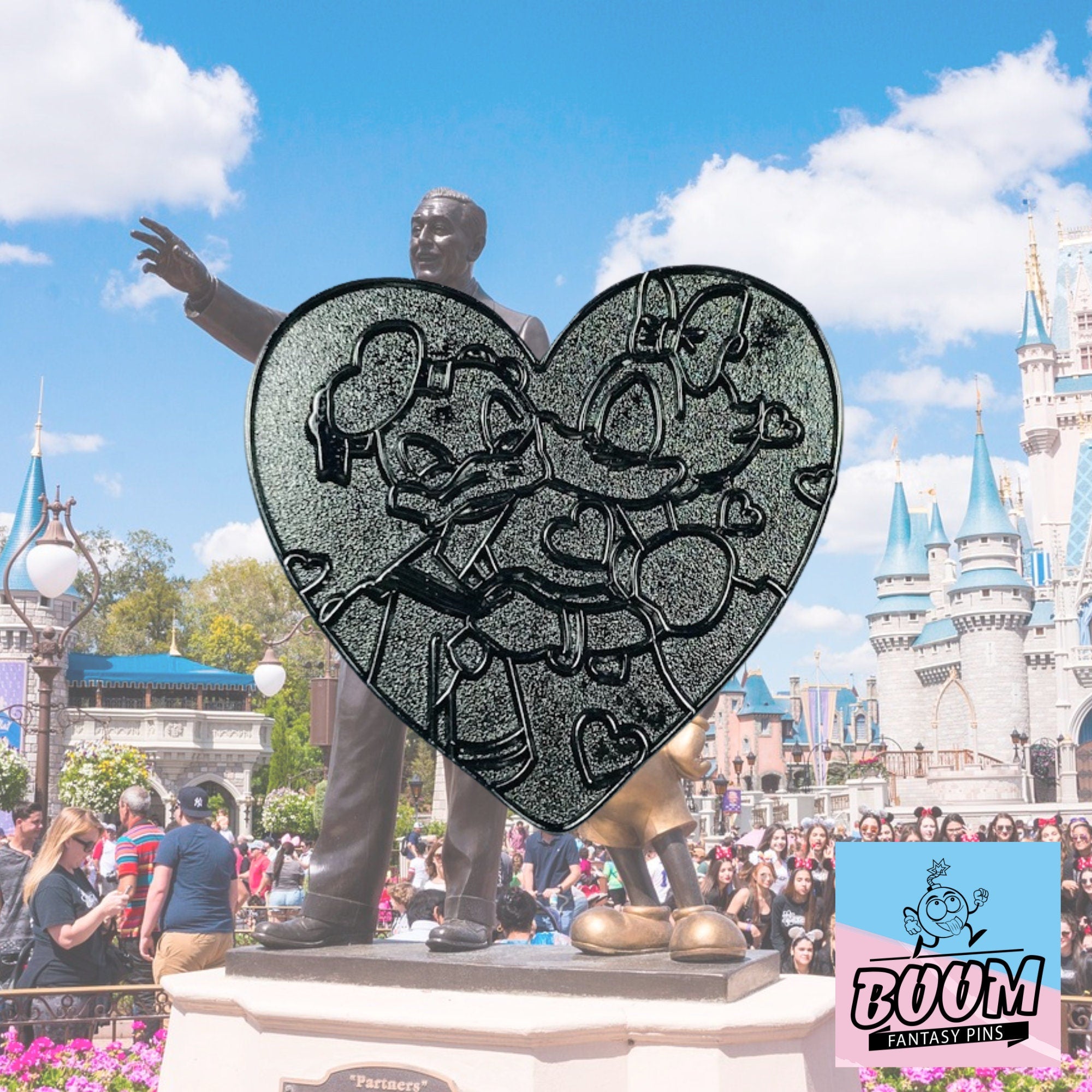 Pin – Pato Donald y Pato Daisy de El Sr. Pato sale – Disney Fantasy