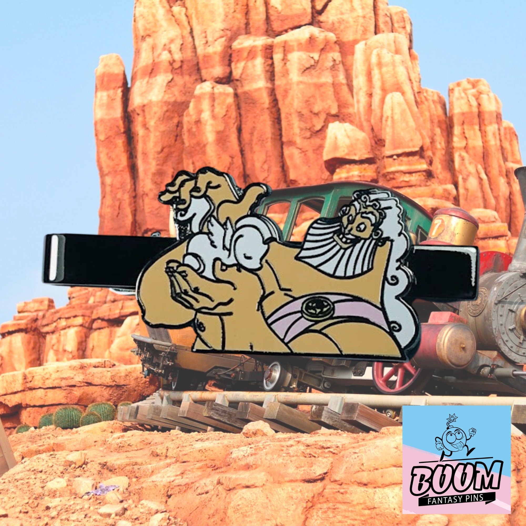 Pinza de corbata – Zeus y Pegaso de Hércules – Disney Fantasy