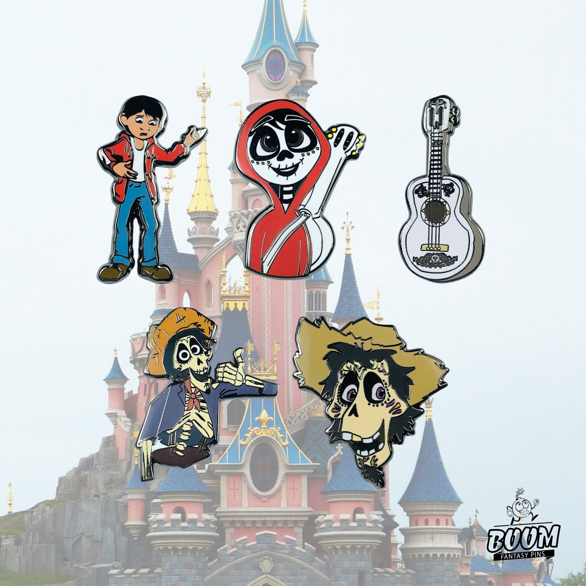 Pin's – Miguel et Hector de Coco – Disney Fantasy