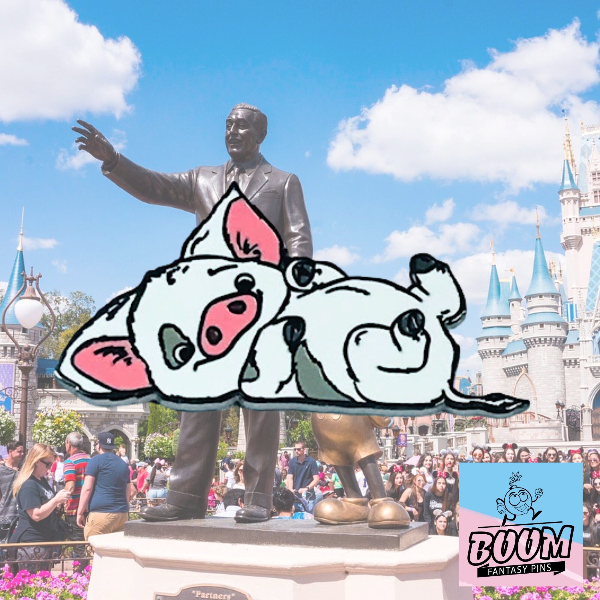 Pin – Pua from Moana – Disney Fantasy