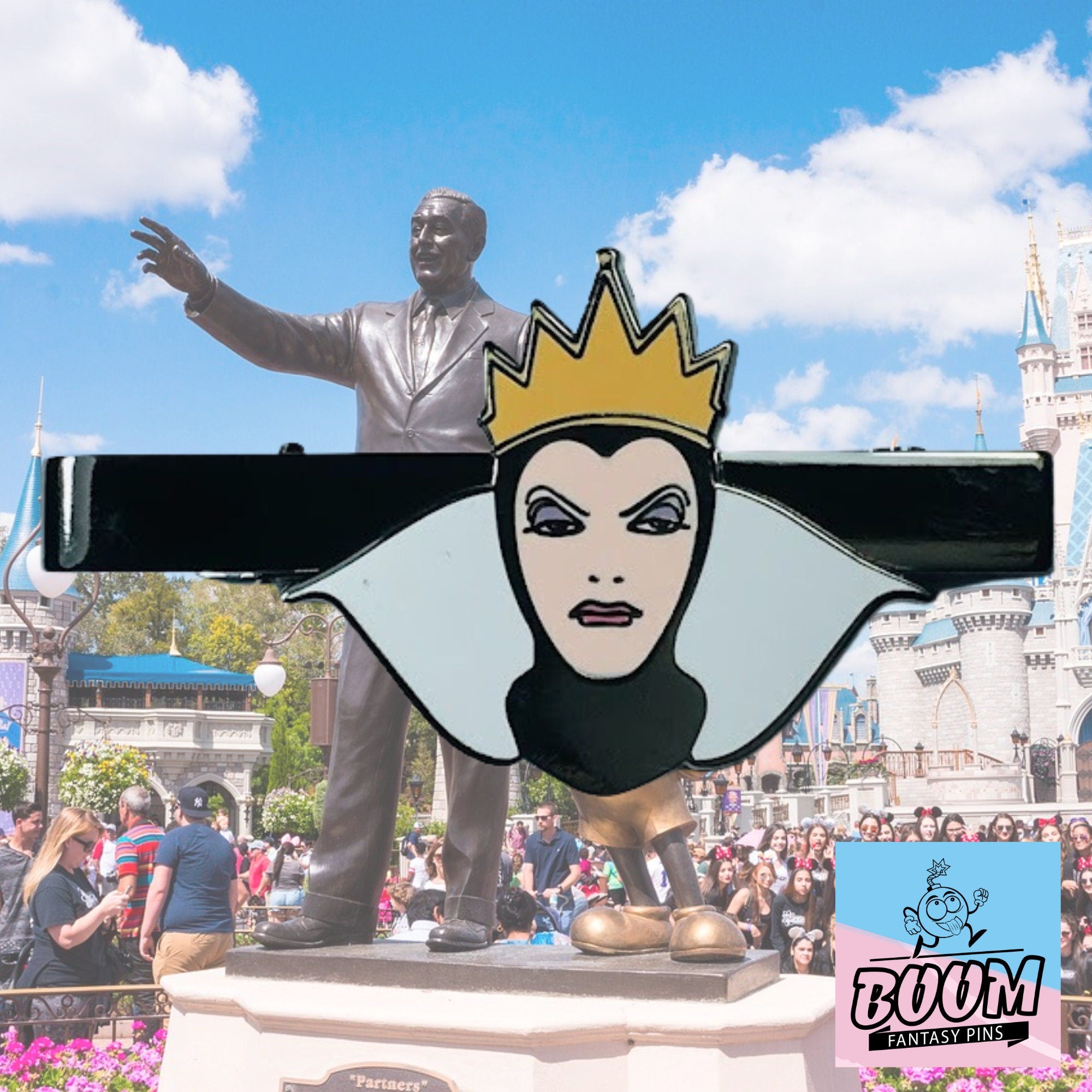 Tie Clip – Evil Queen from Snow White – Disney Fantasy