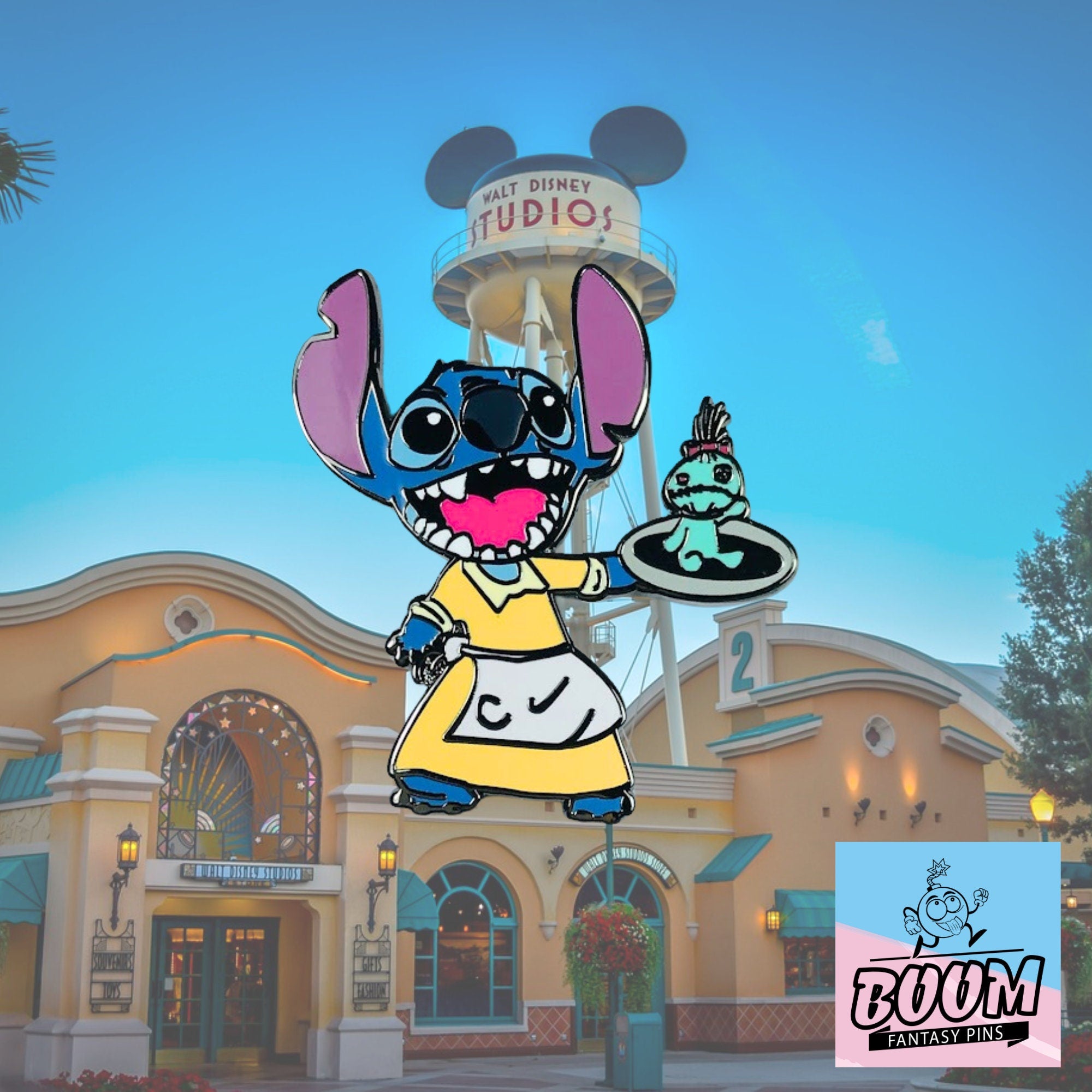 Pin – Experimento 626 Punto con trapos de Lilo y Stitch – Disney Fantasy