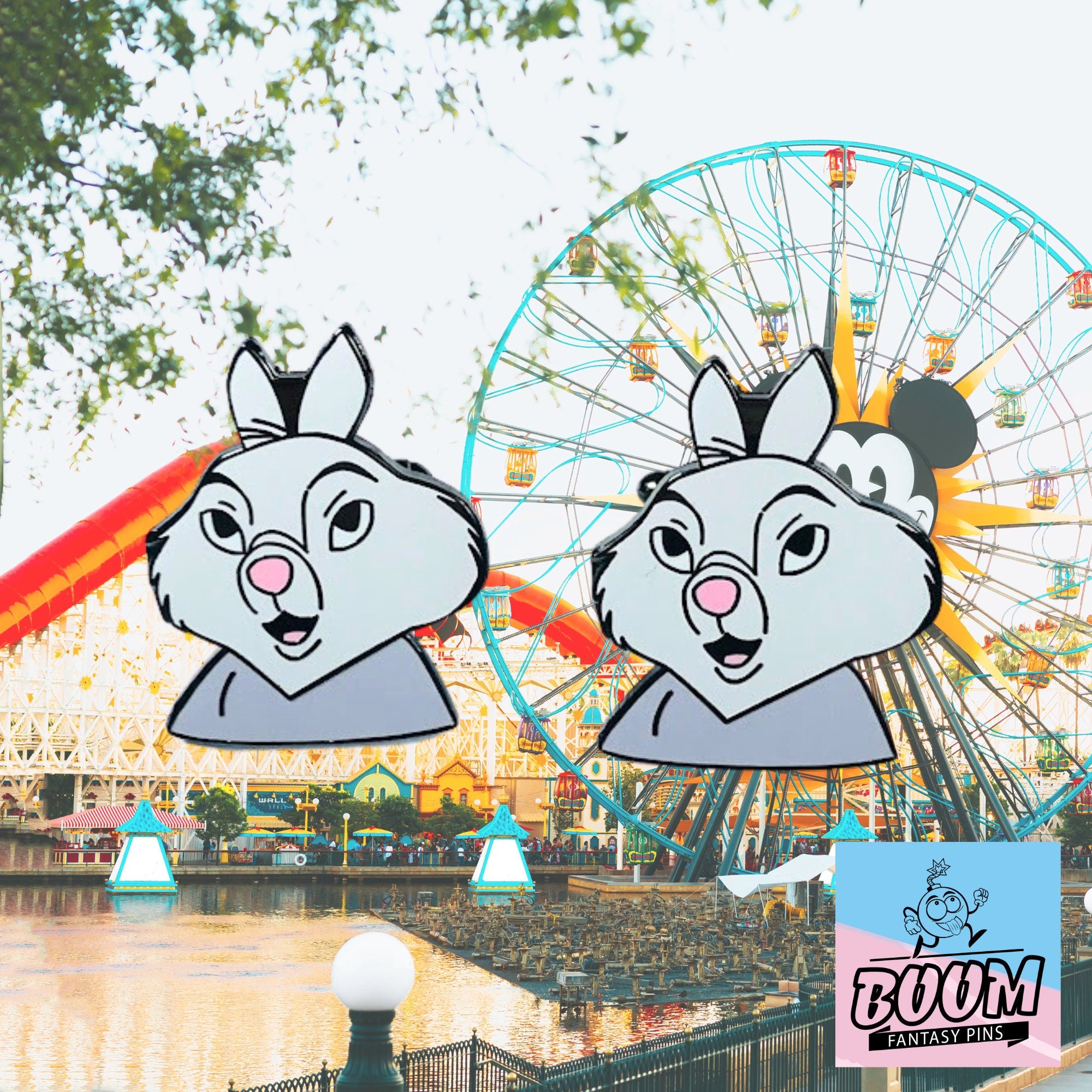 Cufflinks – Skippy Without a Hat from Robin Hood – Disney Fantasy