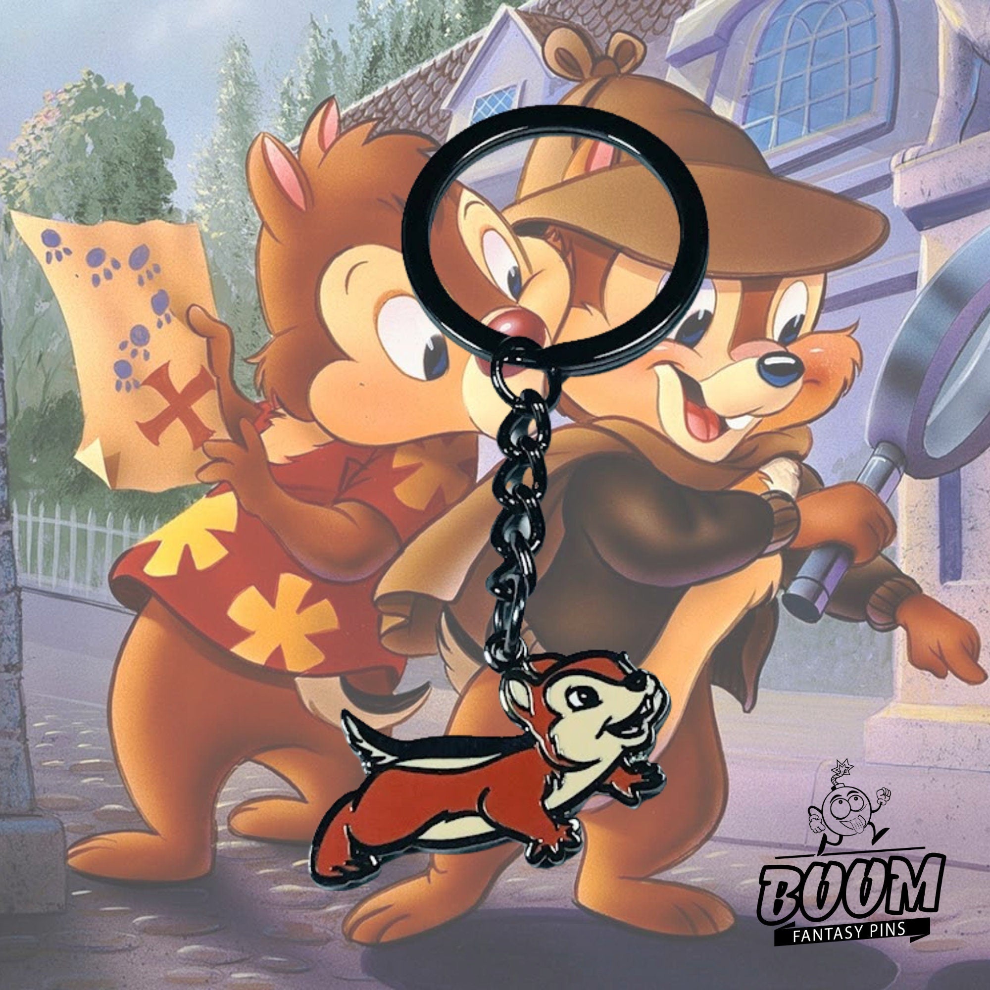 Llavero – Chip y Dale de Bambi – Disney Fantasy