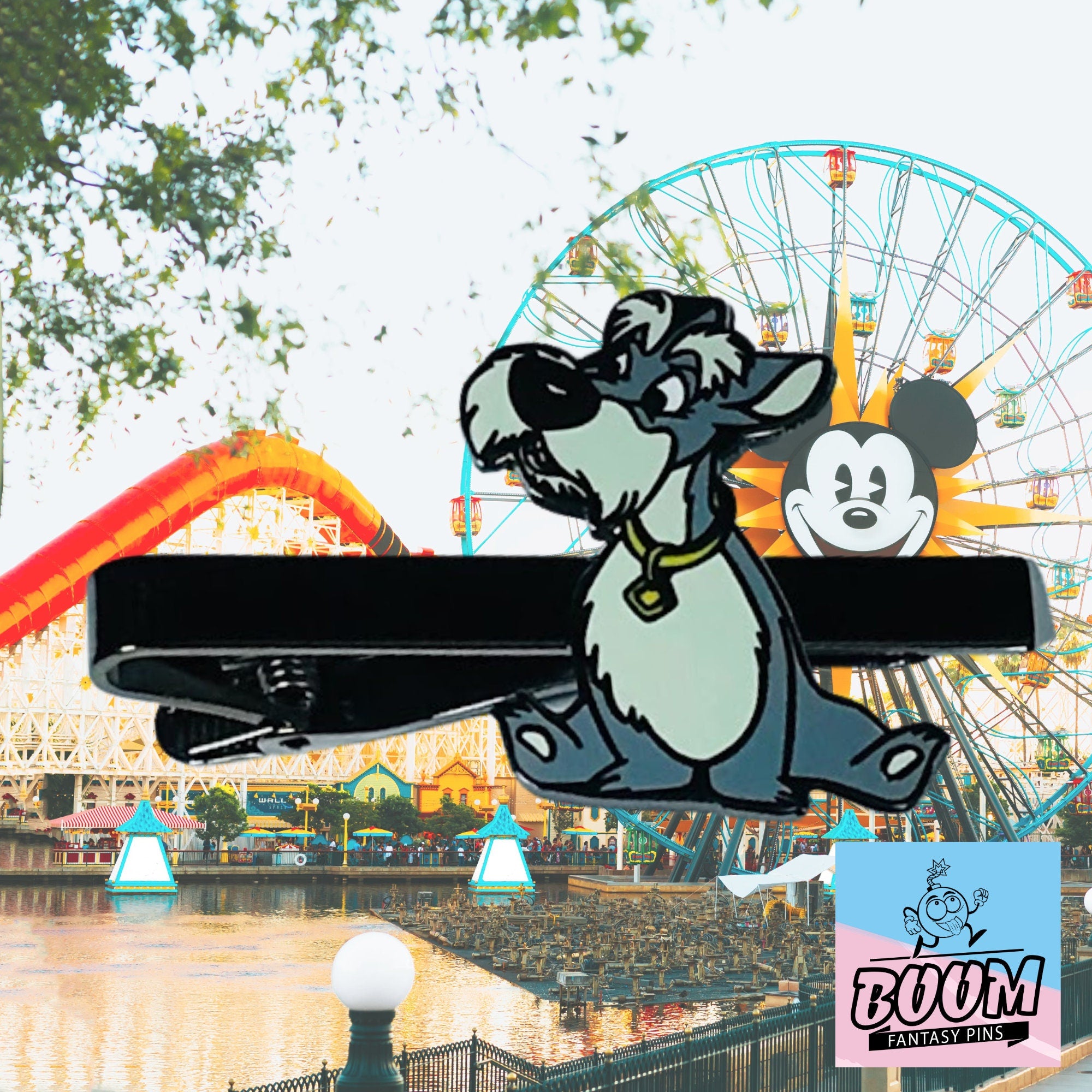 Pinza de corbata – Jock de La Dama y el Vagabundo – Disney Fantasy