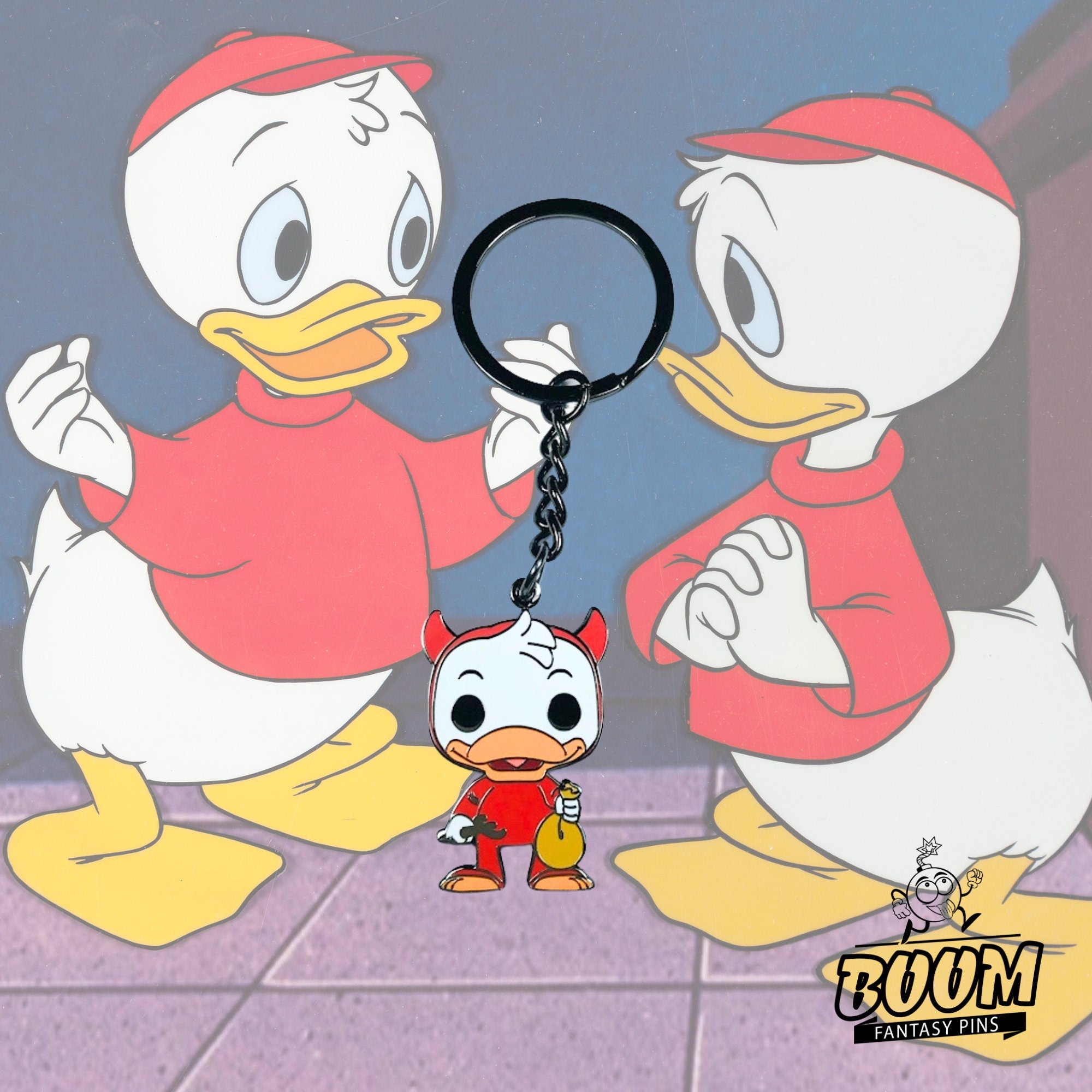 Porte-clés – Riri Duck de La Bande à Picsou – Disney Fantasy