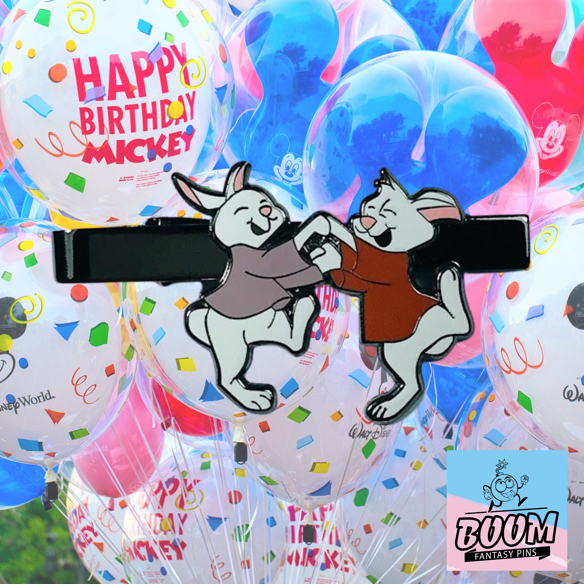 Pinza de corbata – Skippy y Sis Bunny de Robin Hood – Disney Fantasy