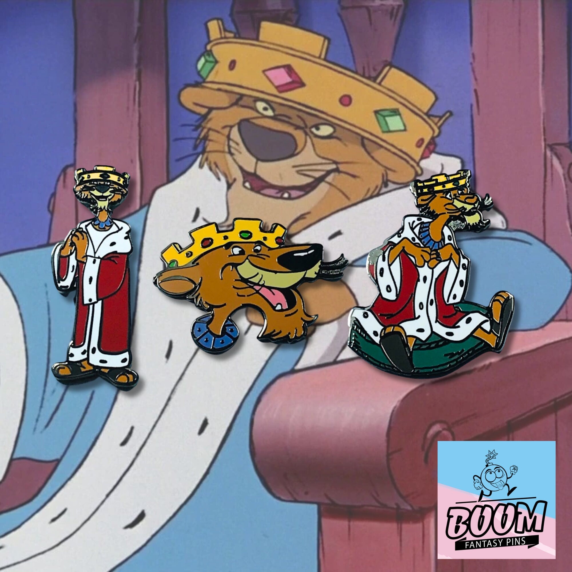 Pin – Príncipe Juan de Robin Hood – Disney Fantasy