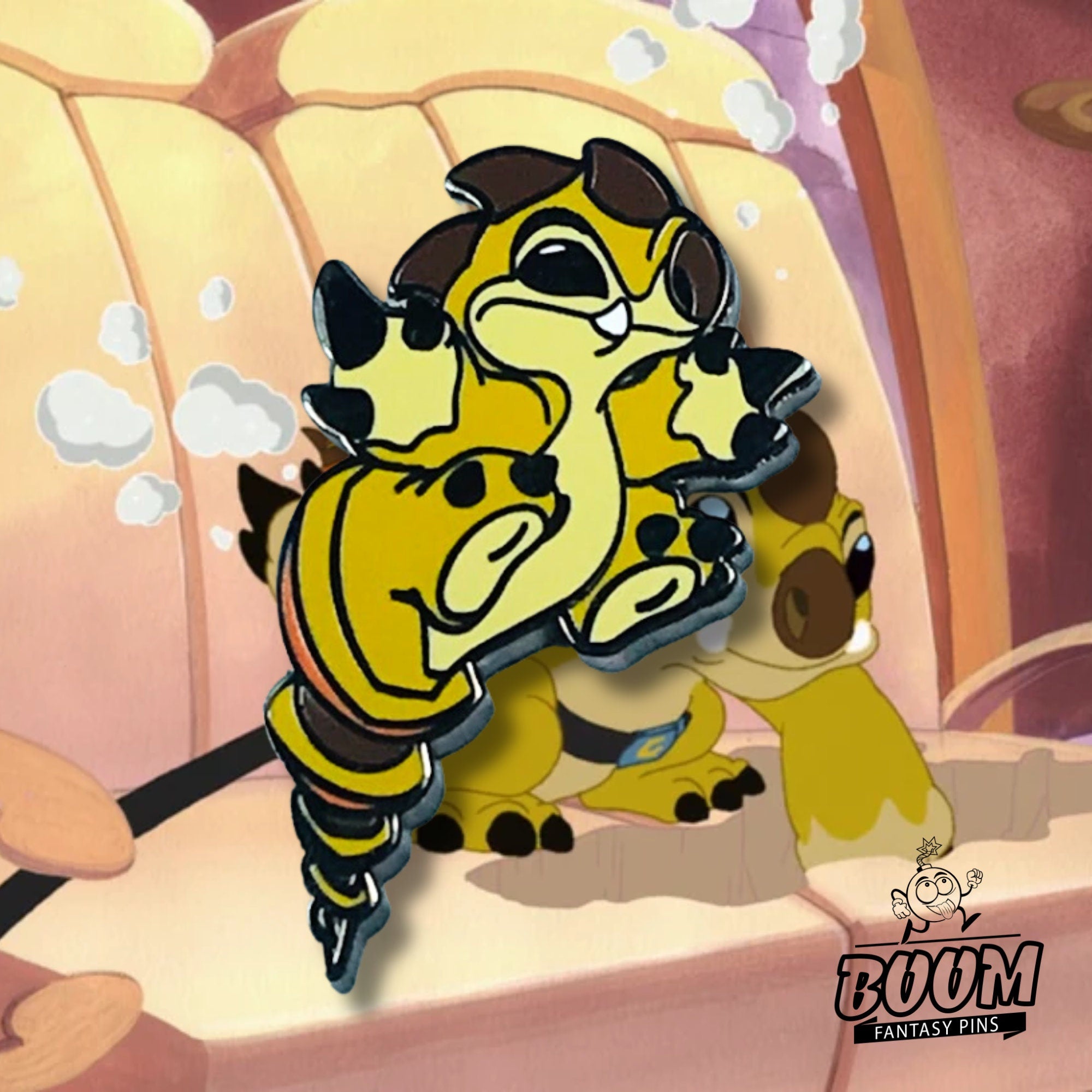 Pin – Experimento de excavadora 592 de Lilo y Stitch – Disney Fantasy