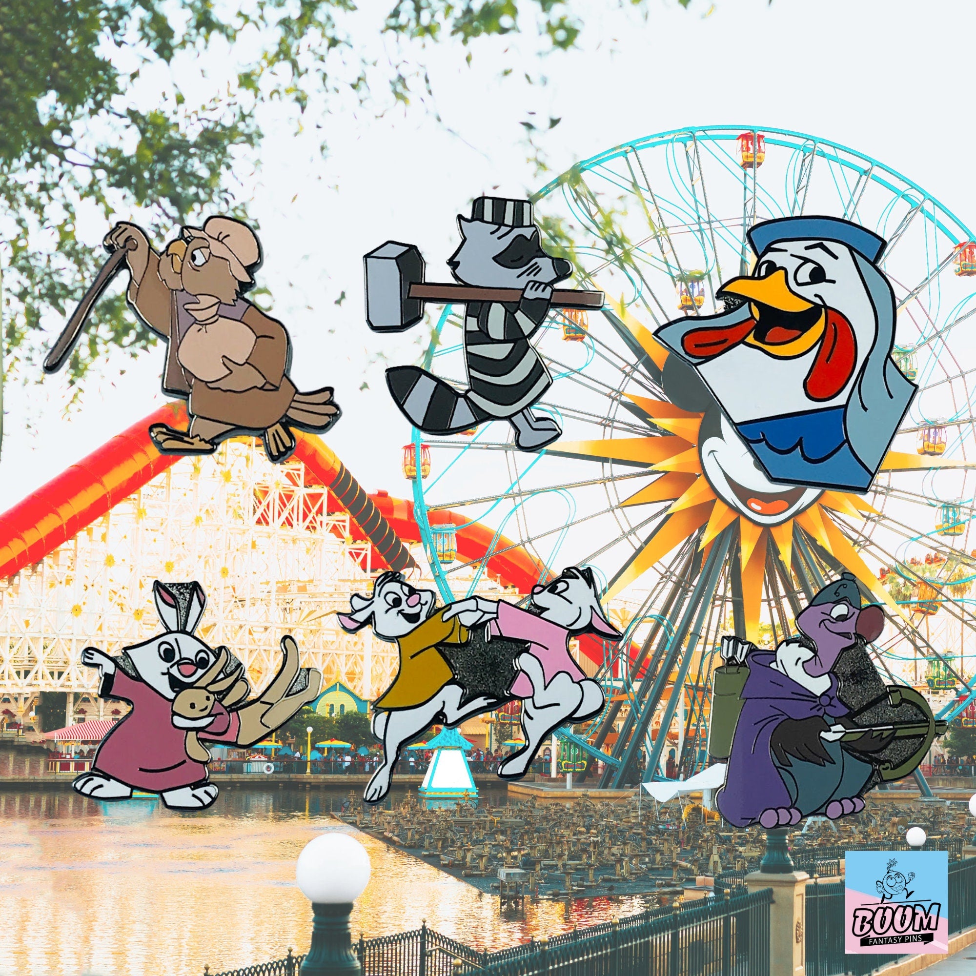 Pin's – Robin des Bois du film Robin des Bois – Disney Fantasy