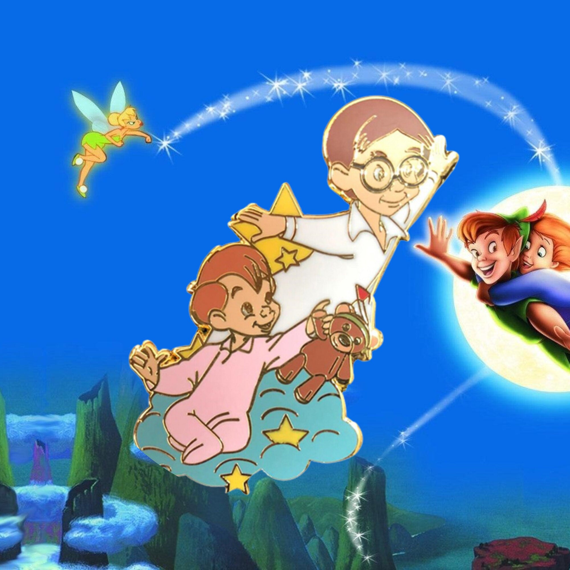 Épingle – Michael Darling et John Darling de Peter Pan – Disney Fantasy