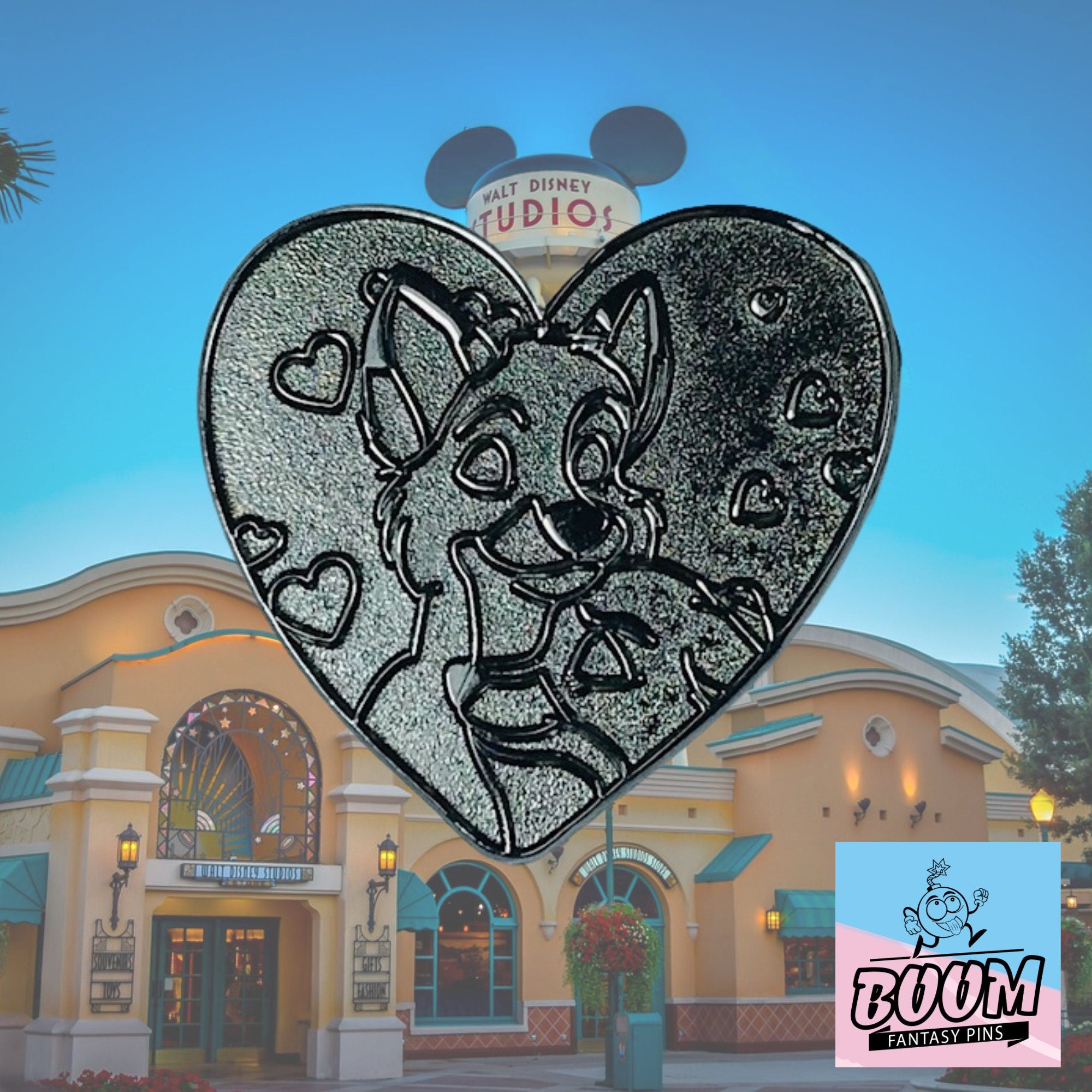 Pin's – Vixey et Tod du film Rox et Rouky – Disney Fantasy