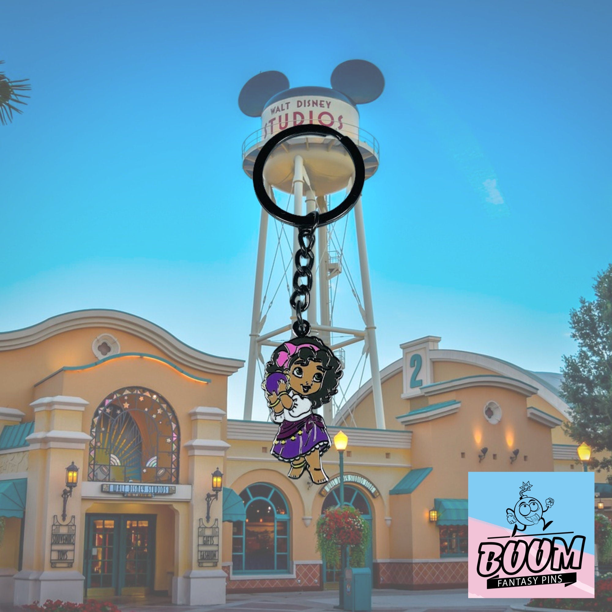 Porte-clés – Esmeralda du Bossu de Notre-Dame – Disney Fantasy