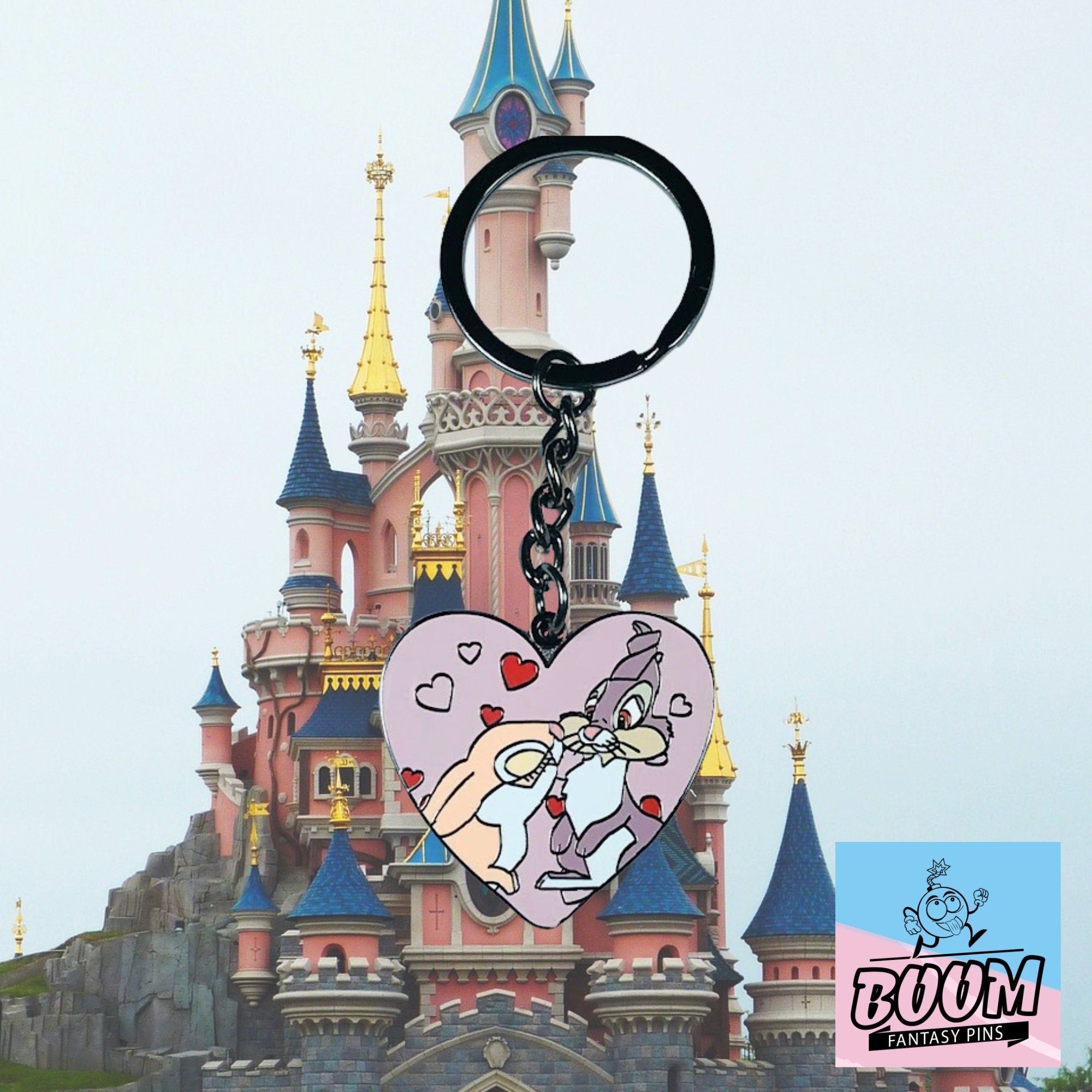 Porte-clés – Panpan et Miss Bunny de Bambi – Disney Fantasy