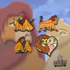 Pin – Simba y Nala de El Rey León – Disney Fantasy