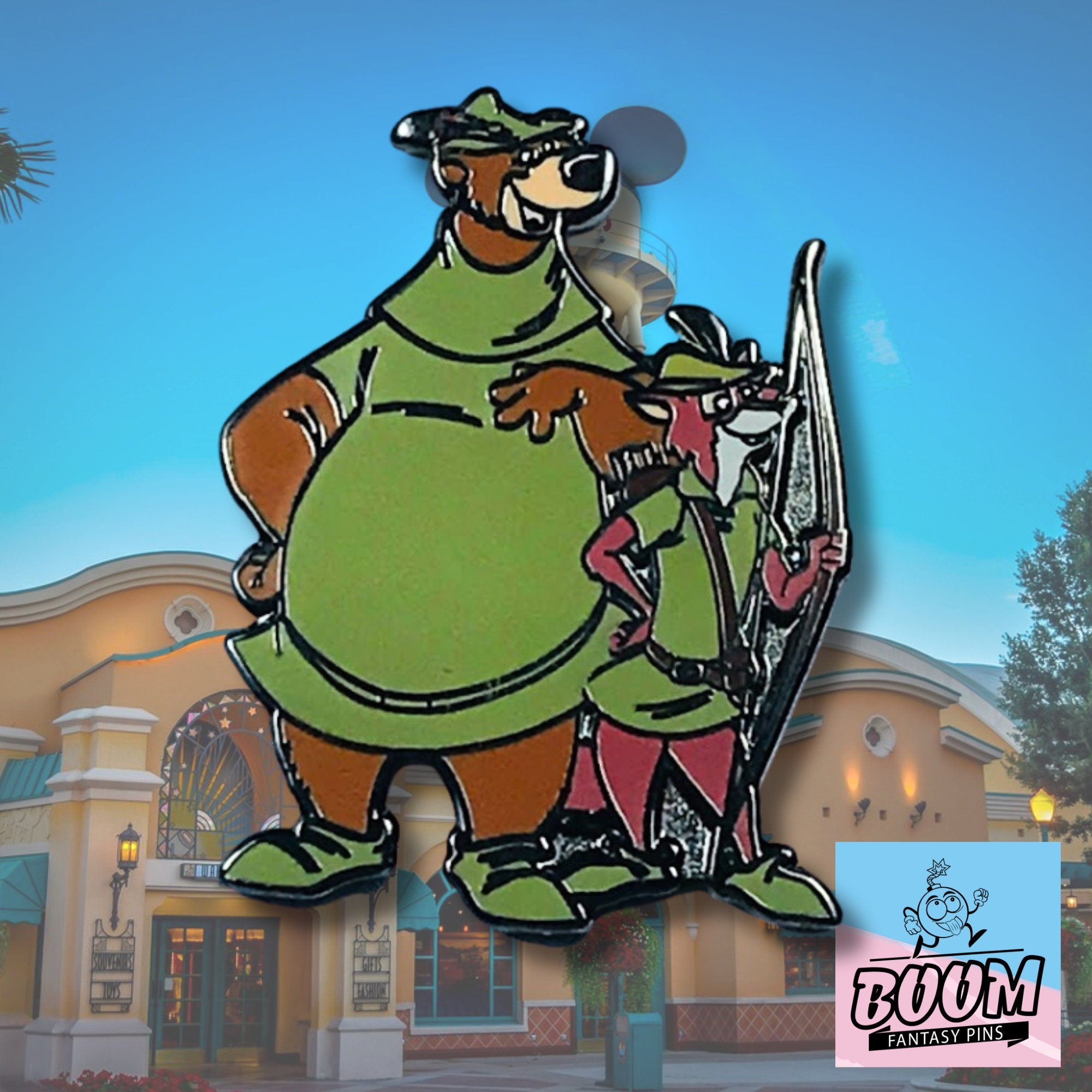 Pin – El pequeño Juan y Robin Hood de Robin Hood – Disney Fantasy
