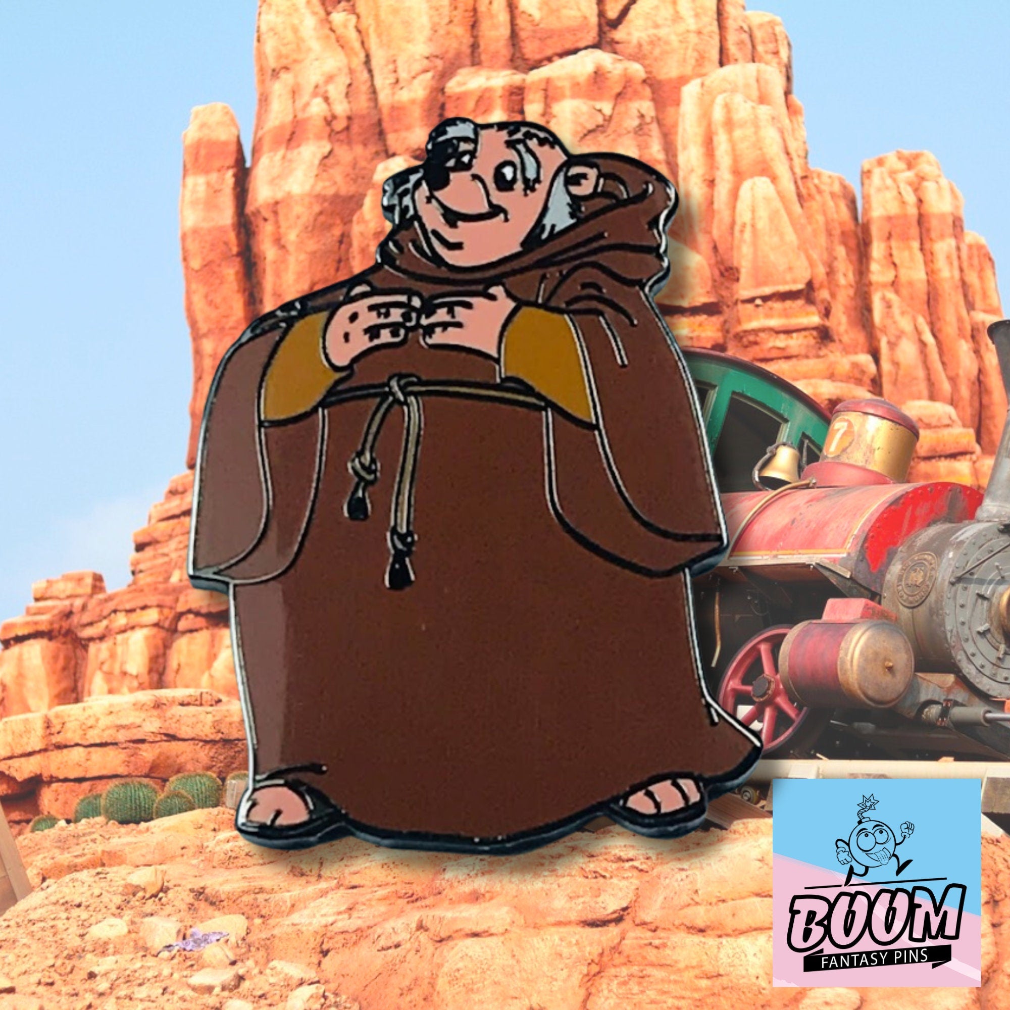 Pin – Fraile Tuck de Robin Hood – Disney Fantasy