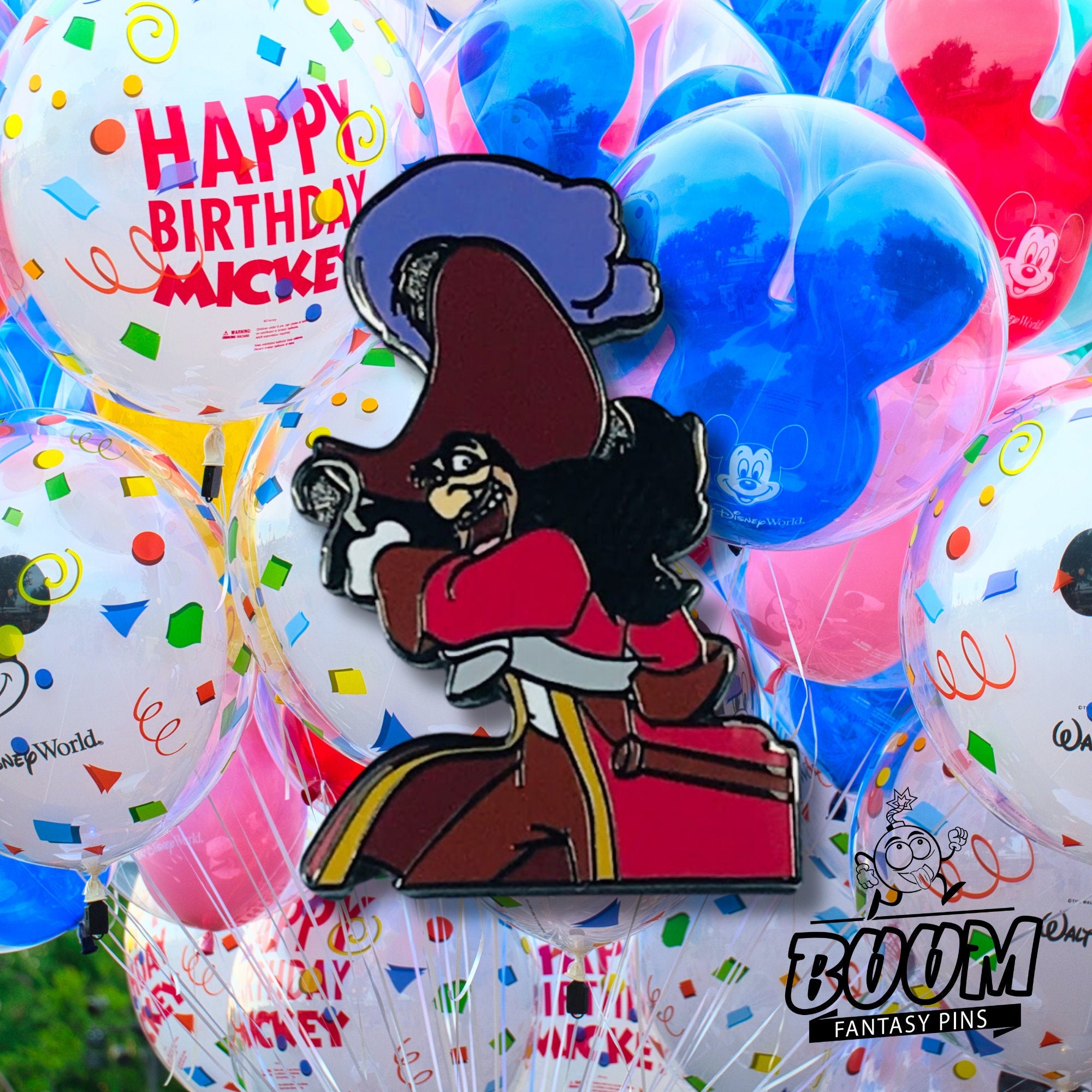 Pin's – Capitaine Crochet de Peter Pan – Disney Fantasy