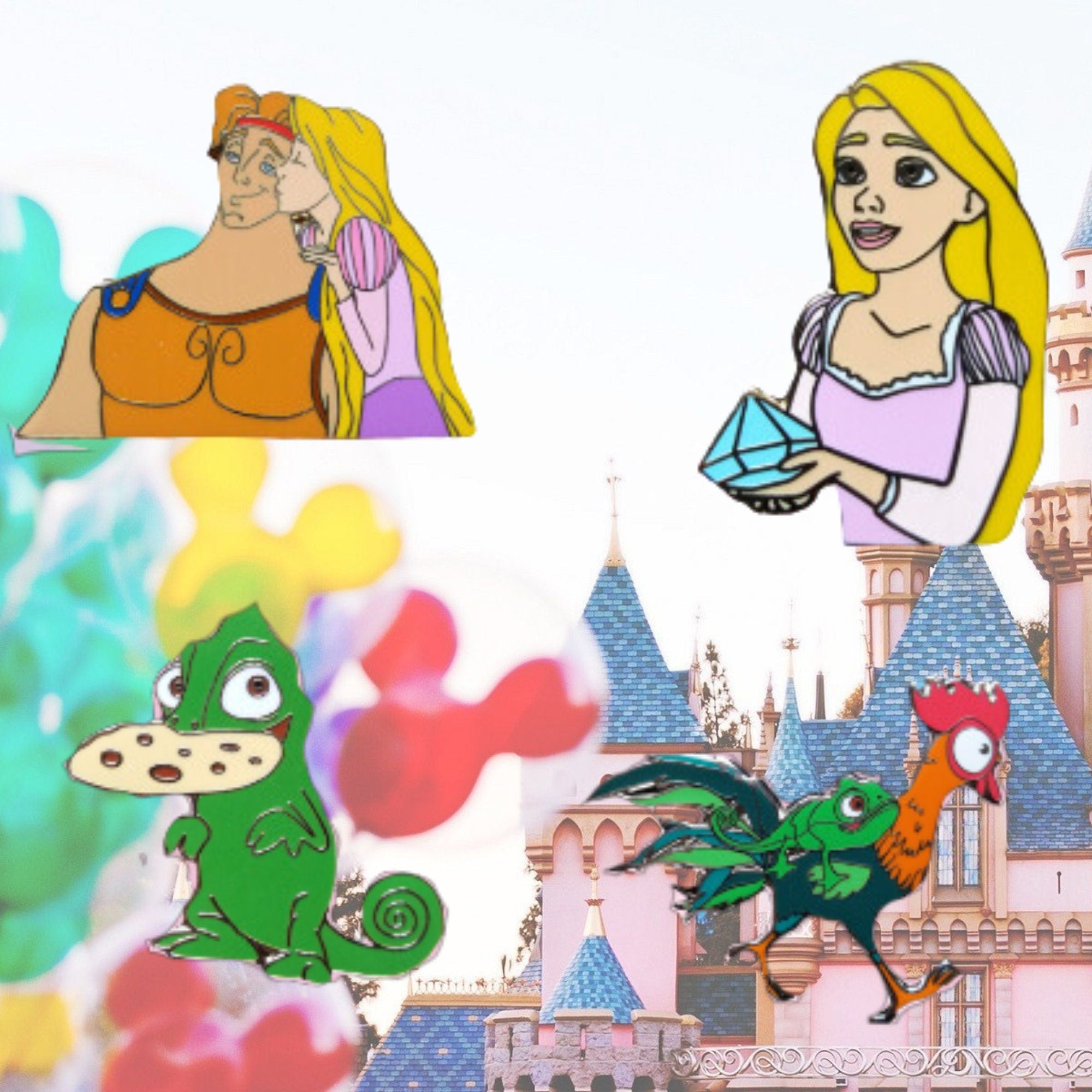 Pin – Rapunzel de Enredados – Disney Fantasy