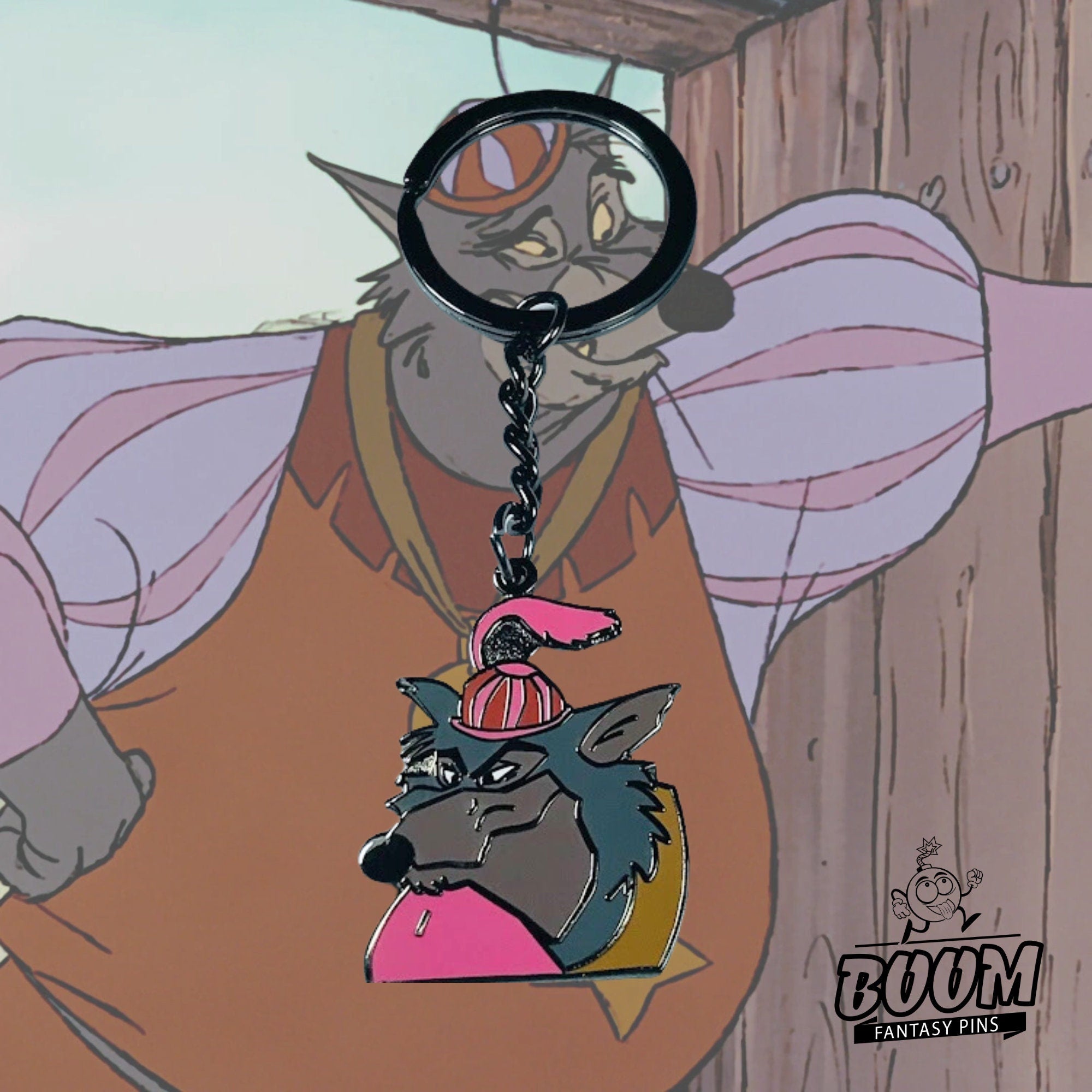 Llavero – Sheriff de Nottingham de Robin Hood – Disney Fantasy