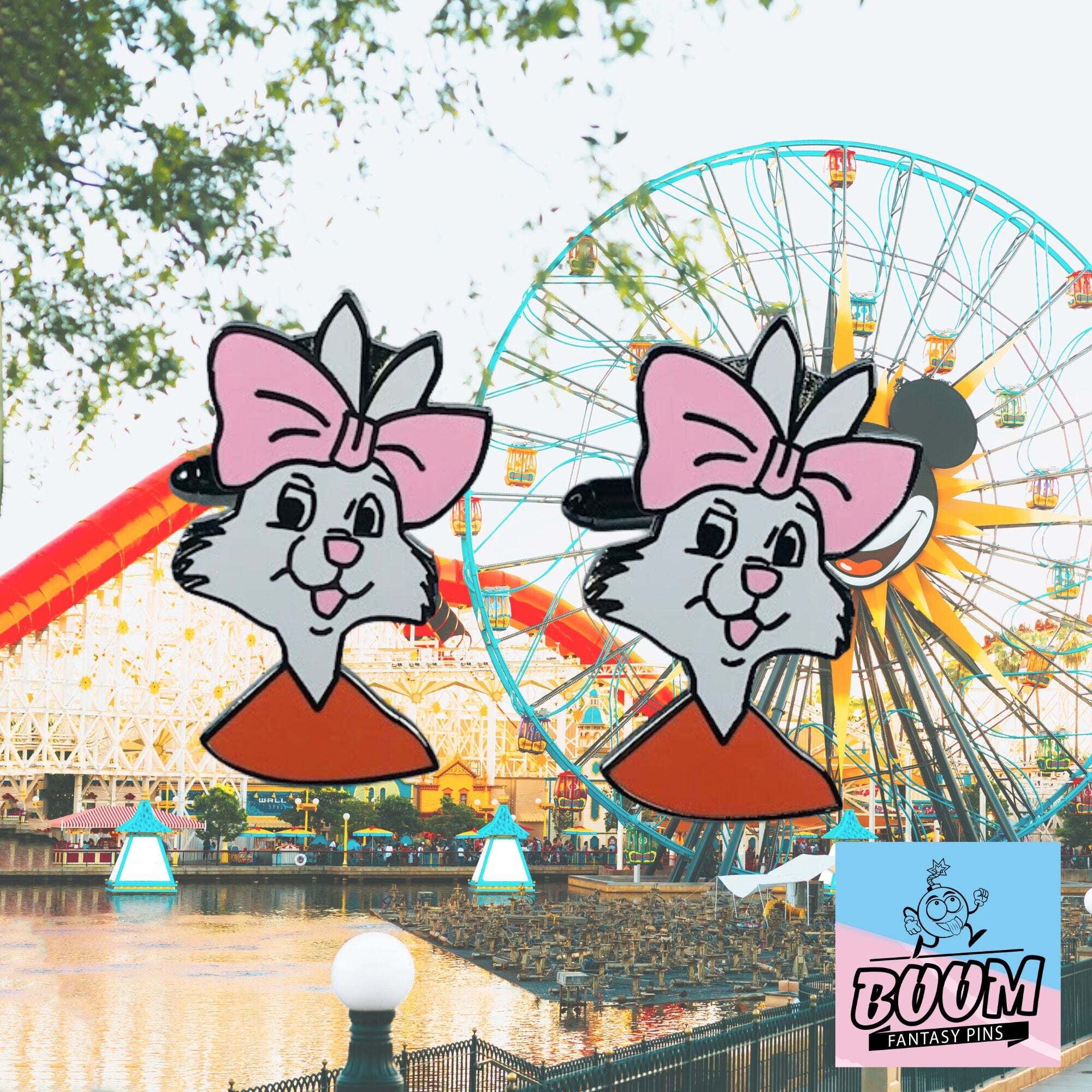 Cufflinks – Sis Bunny from Robin Hood – Disney Fantasy