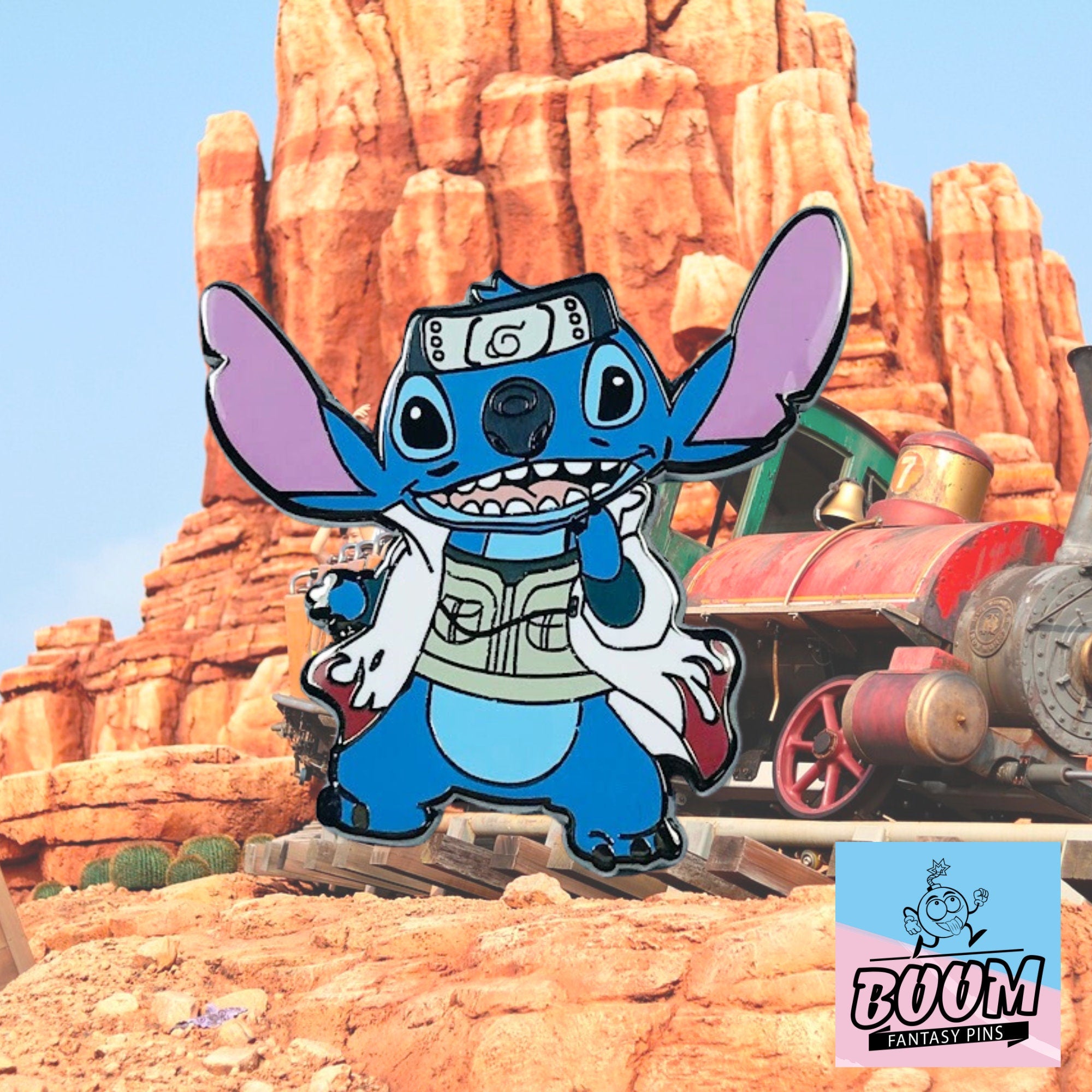 Épingle – Expérience 626 Stitch en Naruto de Lilo &amp; Stitch – Disney Fantasy