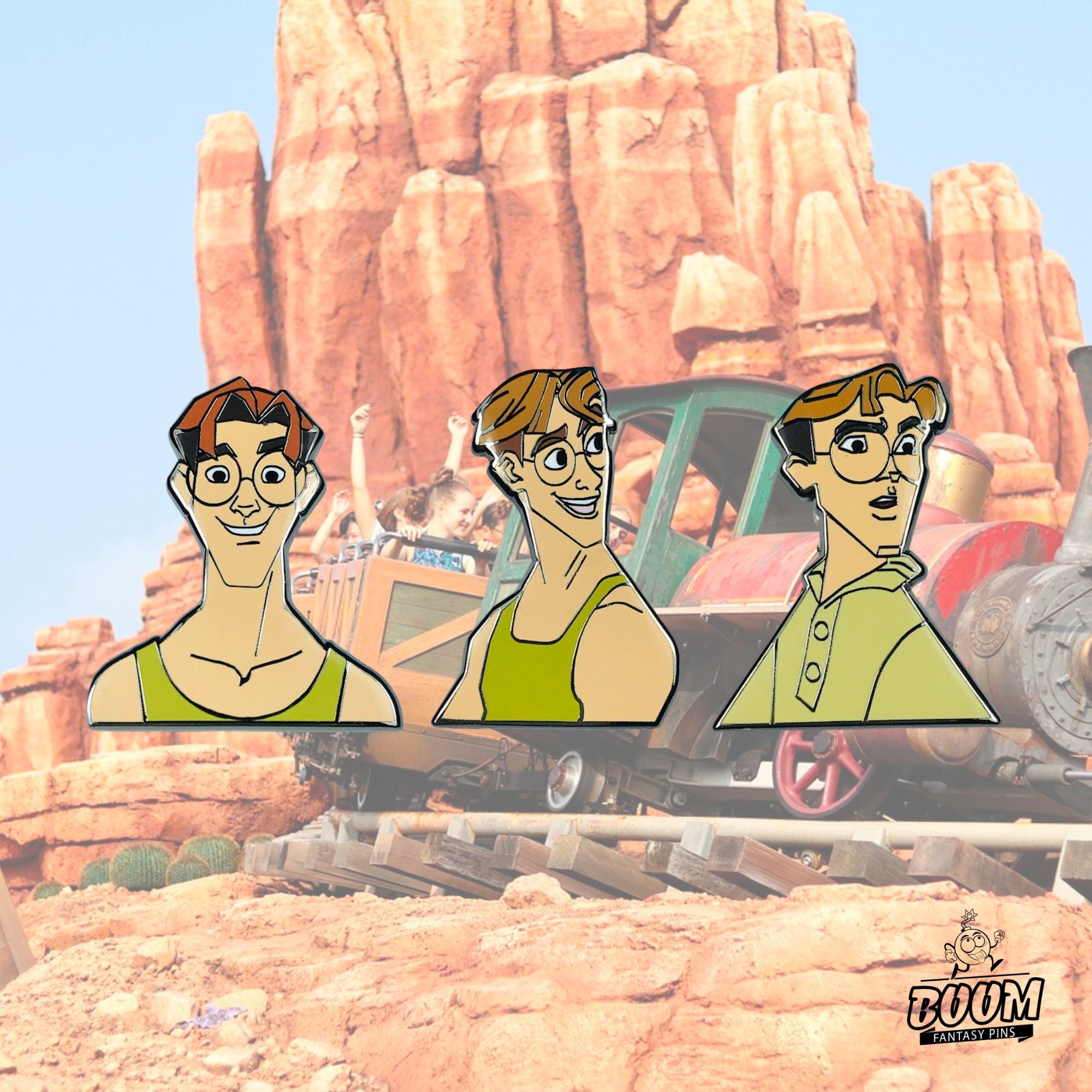 Pin – Milo Thatch from Atlantis The Lost Empire – Disney Fantasy