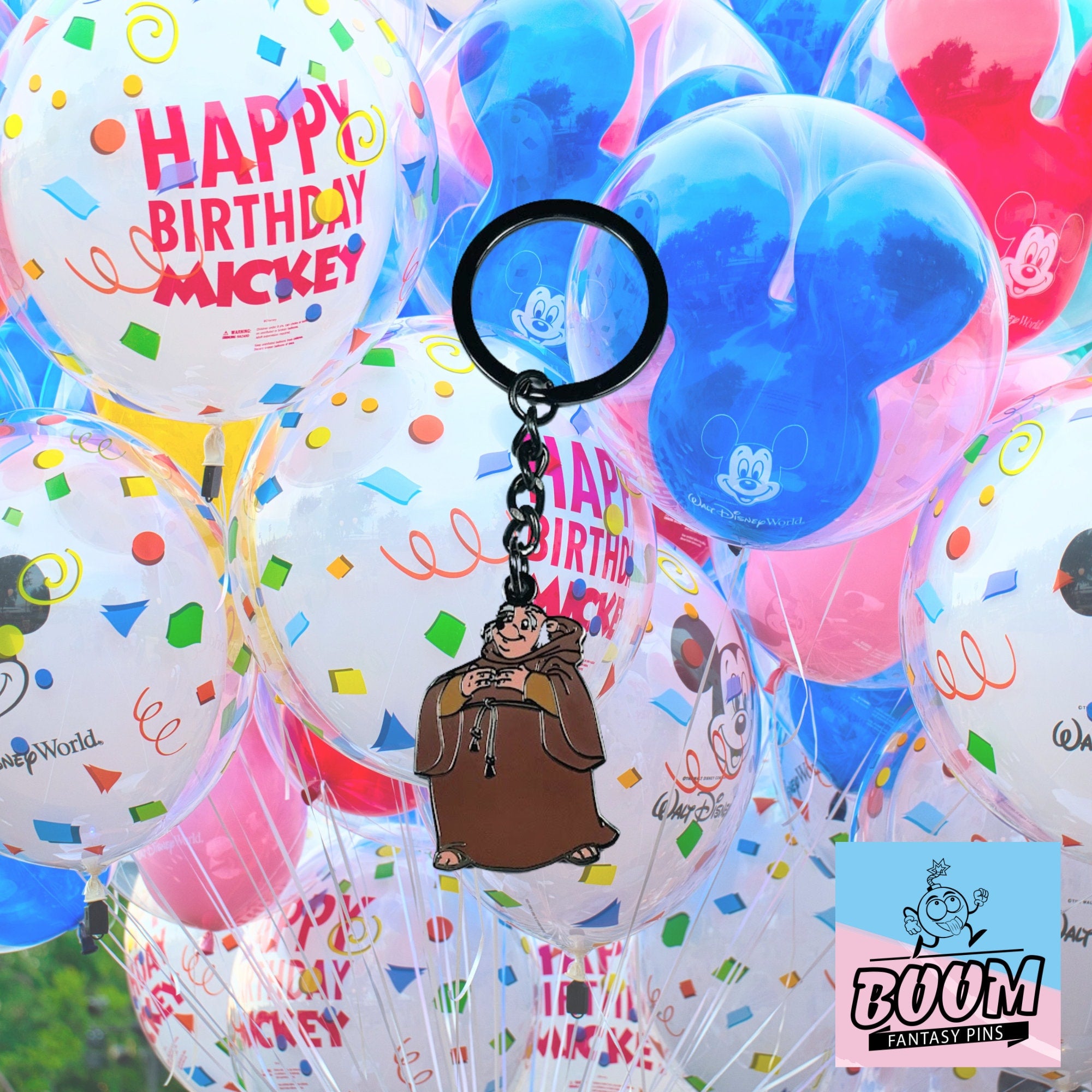 Llavero – Fraile Tuck de Robin Hood – Disney Fantasy