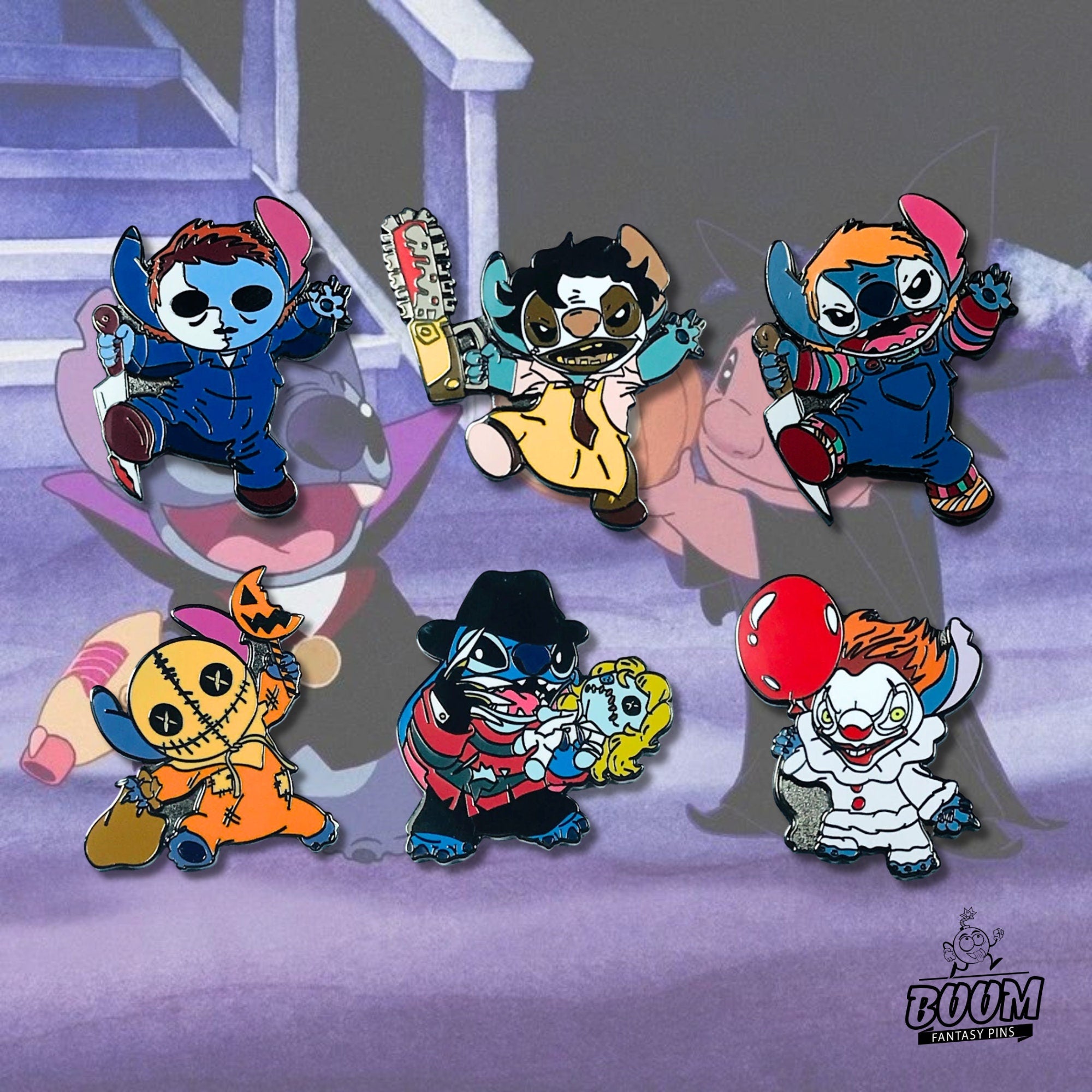 Épingle – Expérience 626 Stitch déguisé en personnage d'Halloween de Lilo et Stitch – Disney Fantasy