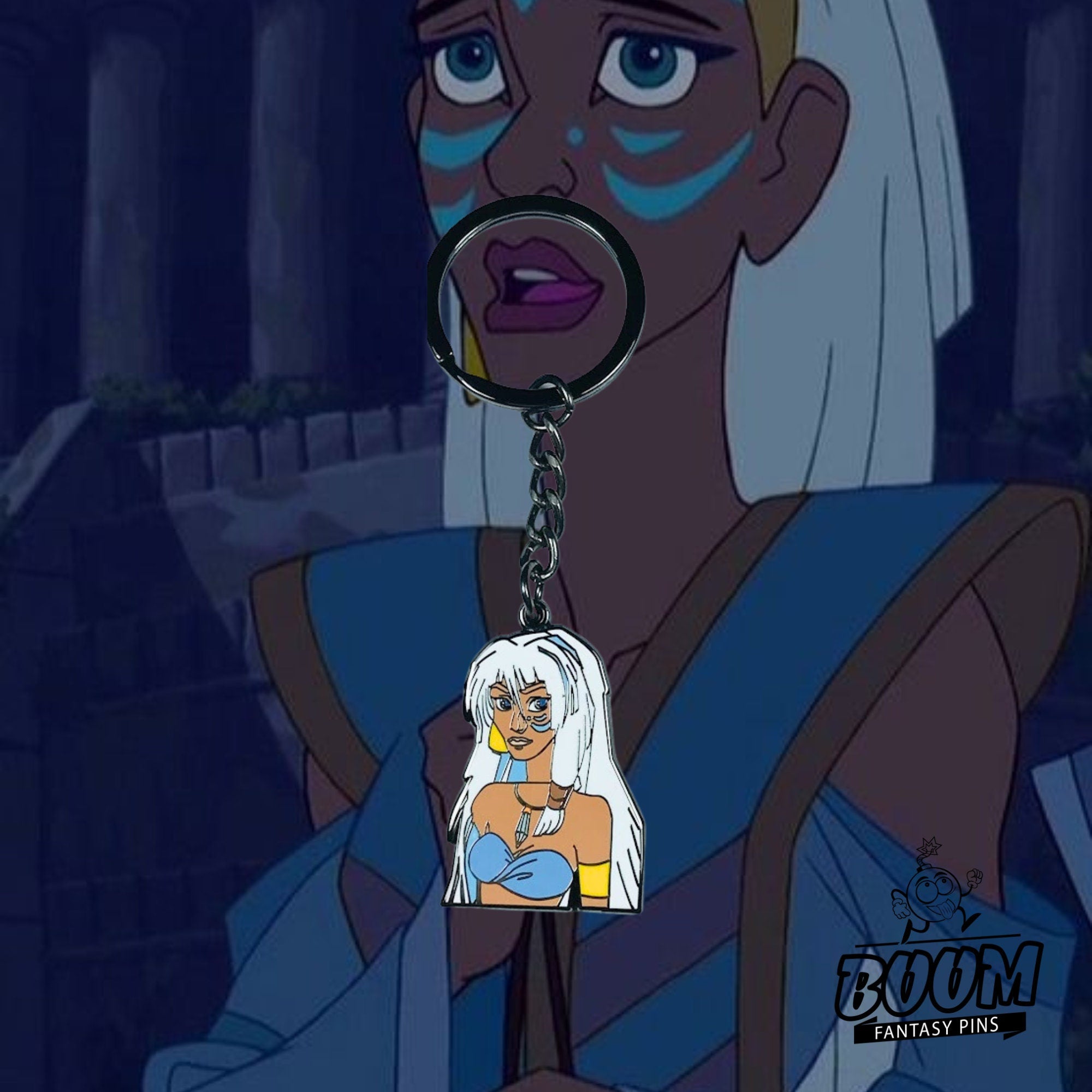Llavero – Reina Kida de Atlantis: El Imperio Perdido – Disney Fantasy