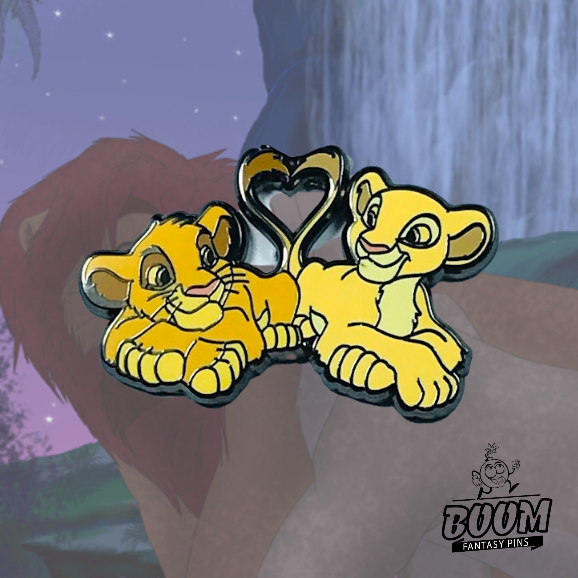 Pin – Nala y Simba de El Rey León – Disney Fantasy