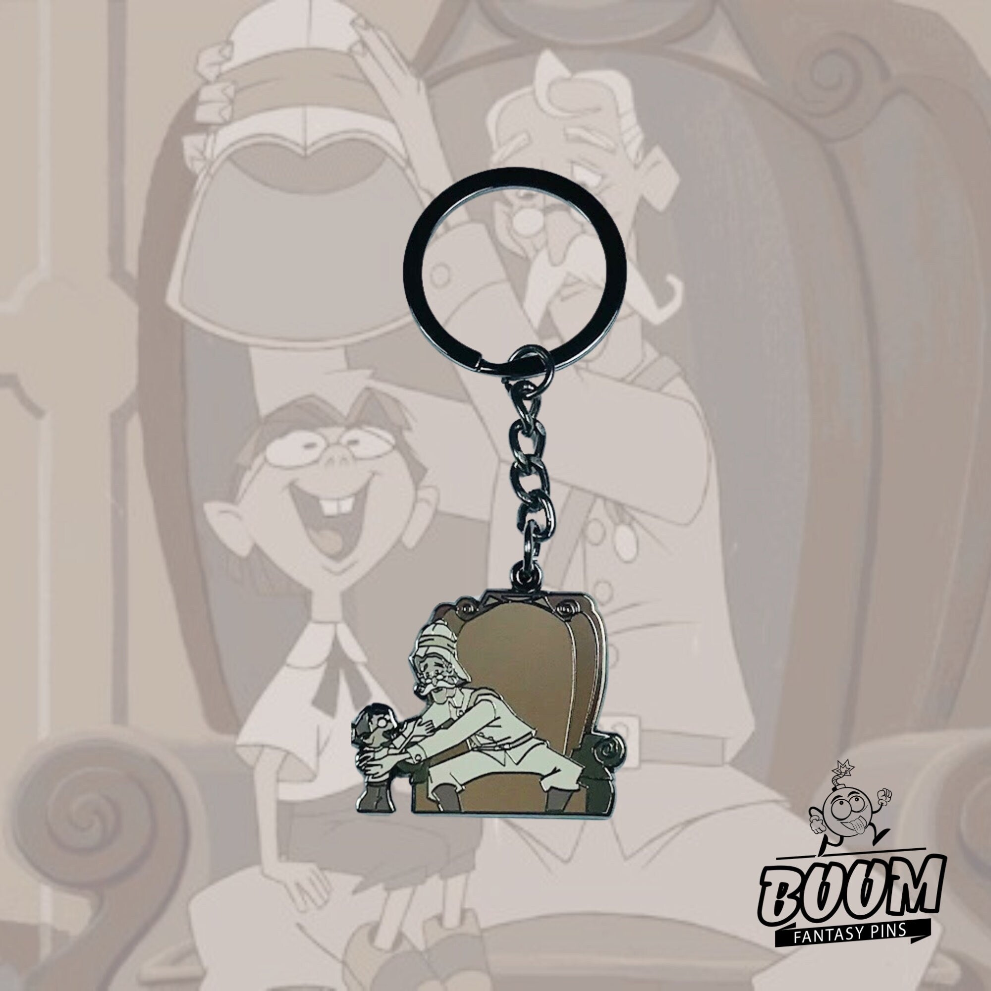 Llavero – Milo Thatch y Thaddeus Thatch de Atlantis: El Imperio Perdido – Disney Fantasy