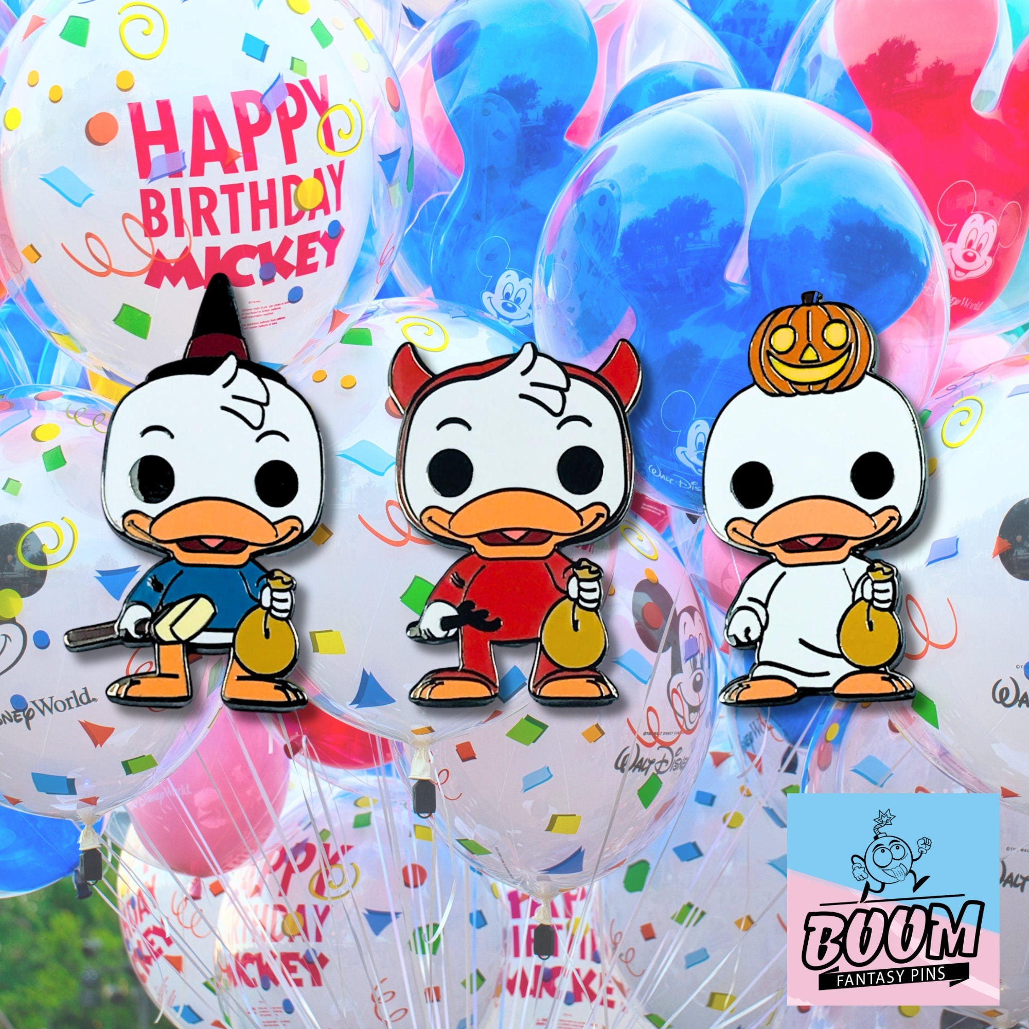 Pin's – Riri, Fifi et Loulou de Donald Duck – Disney Fantasy