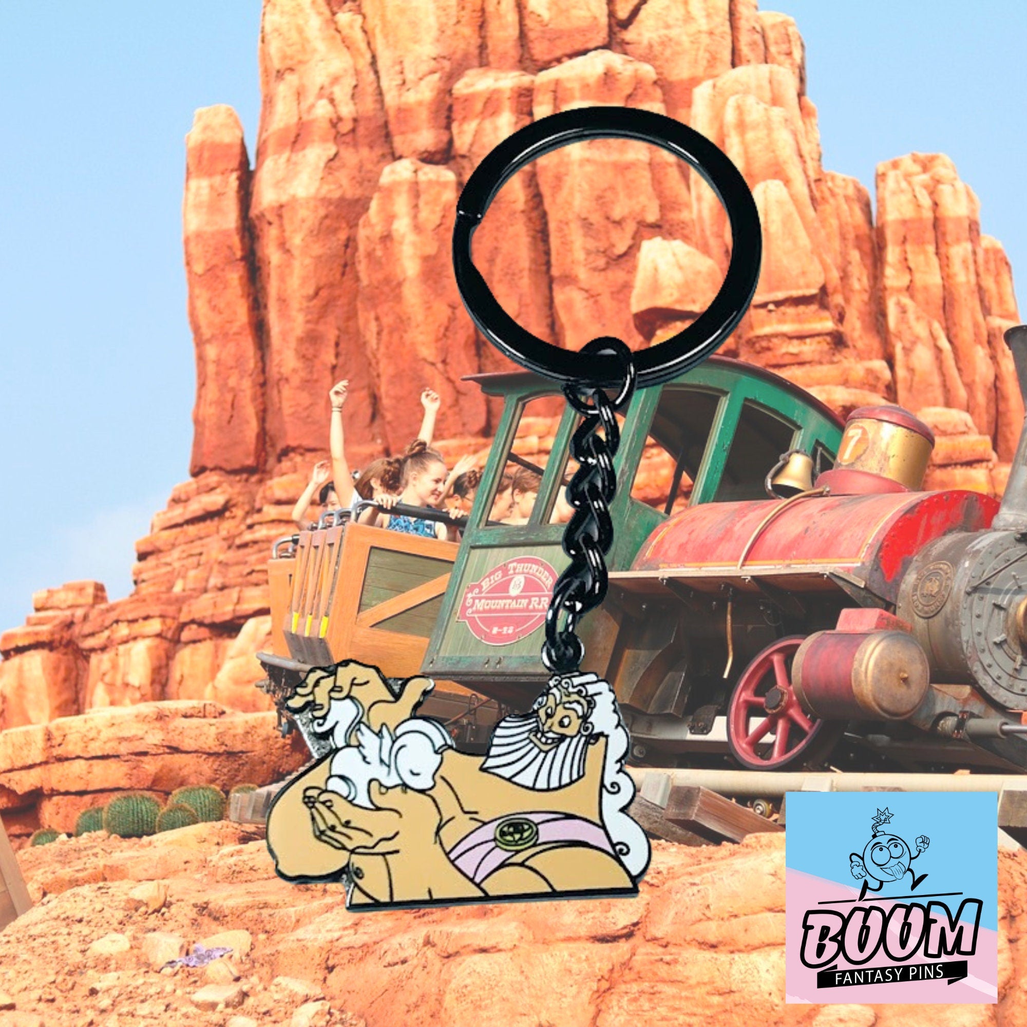 Llavero – Zeus y Pegaso de Hércules – Disney Fantasy